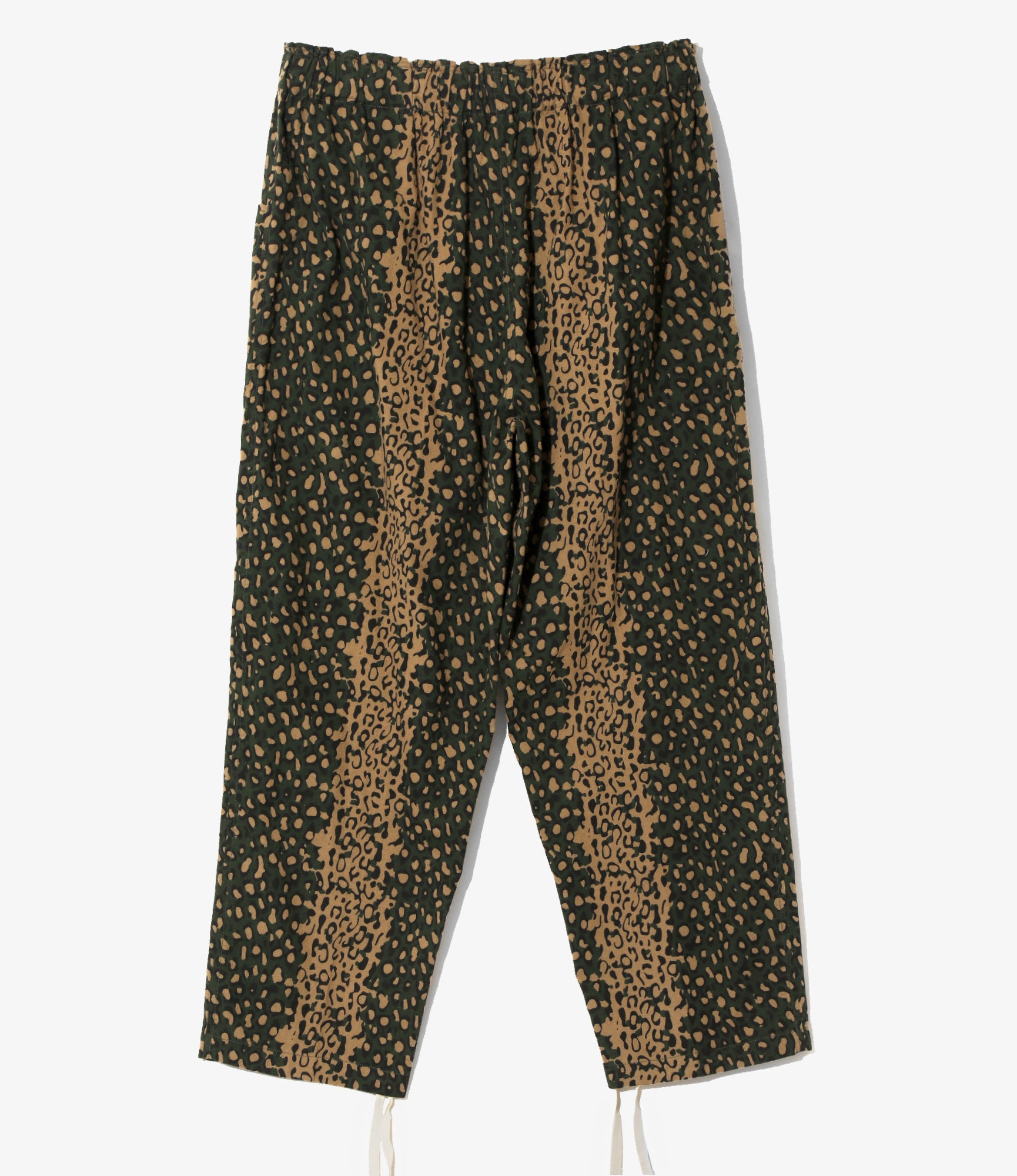 Army String Pant – Leopard Print Flannel