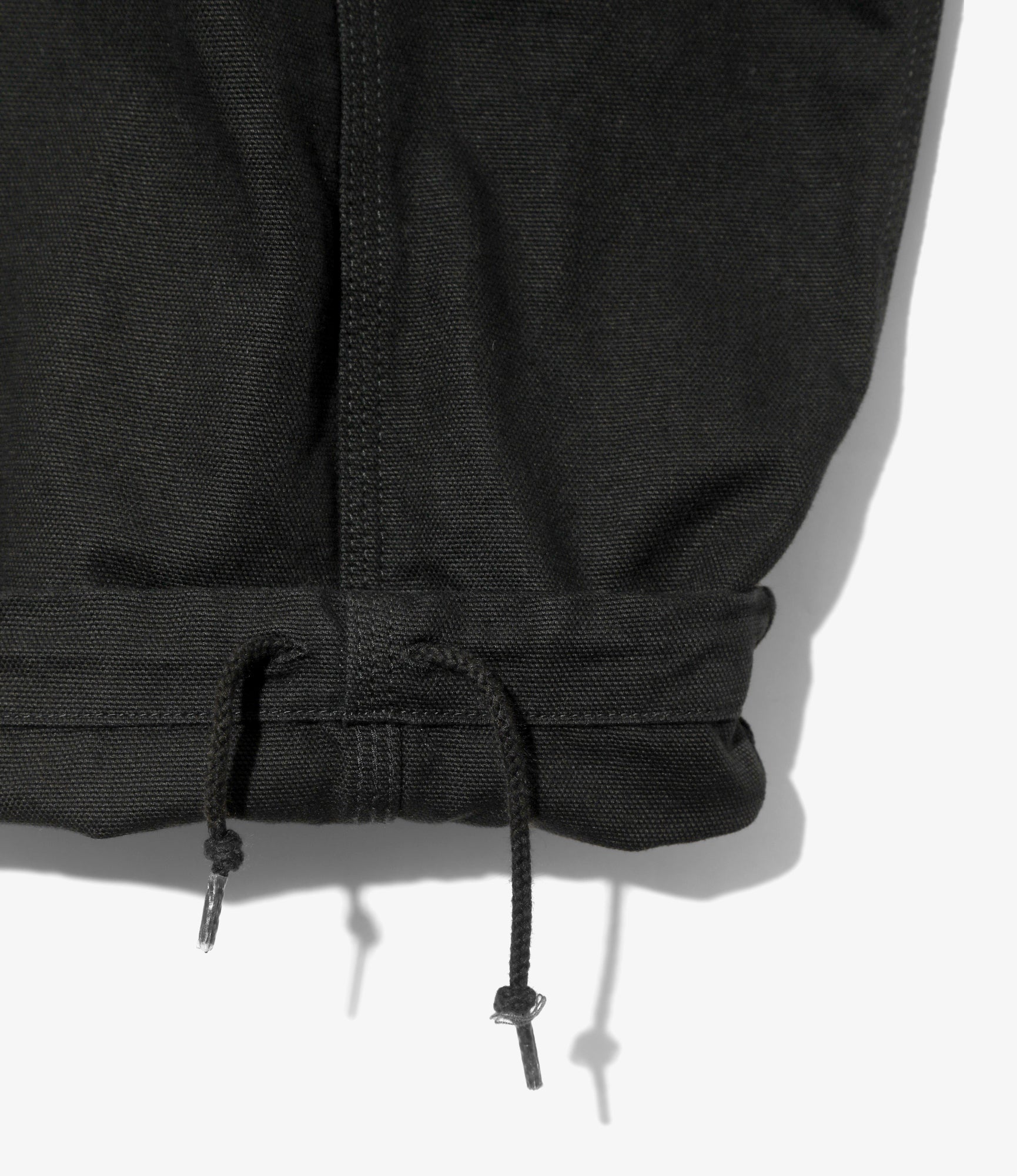 Belted Centre Seam Pant – Black 11.5oz Canvas