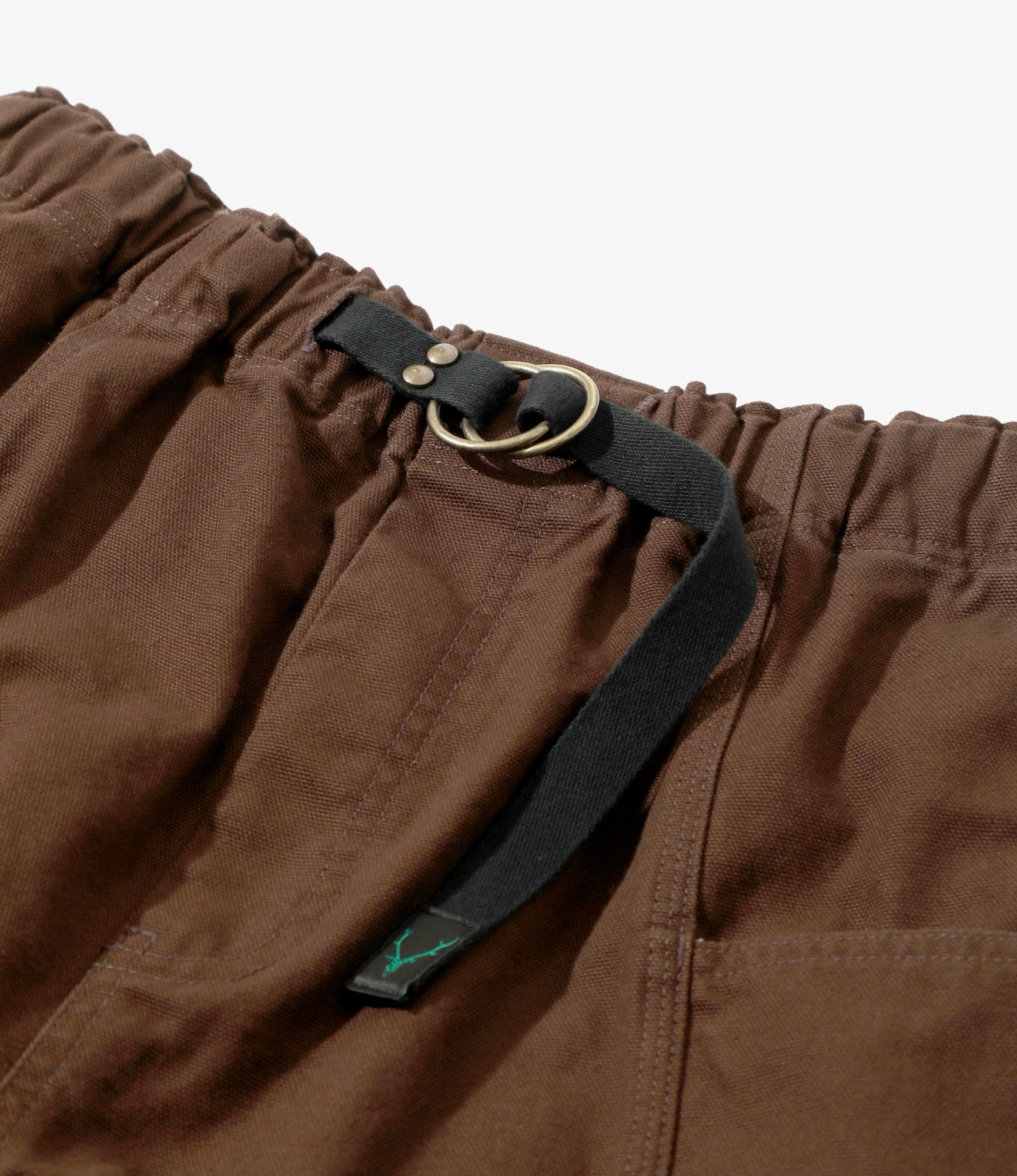 Belted Centre Seam Pant – Brown 11.5oz Canvas