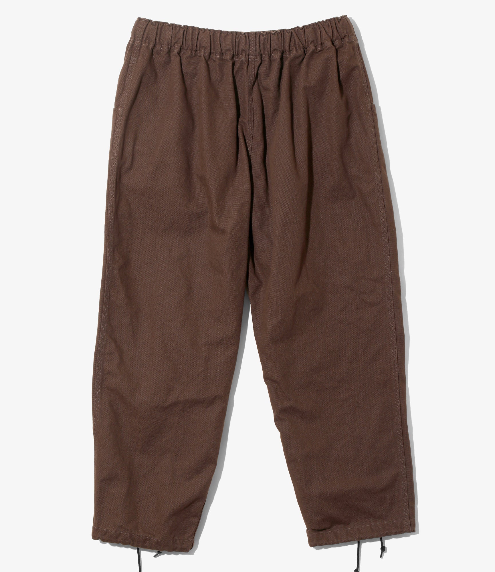 Belted Centre Seam Pant – Brown 11.5oz Canvas