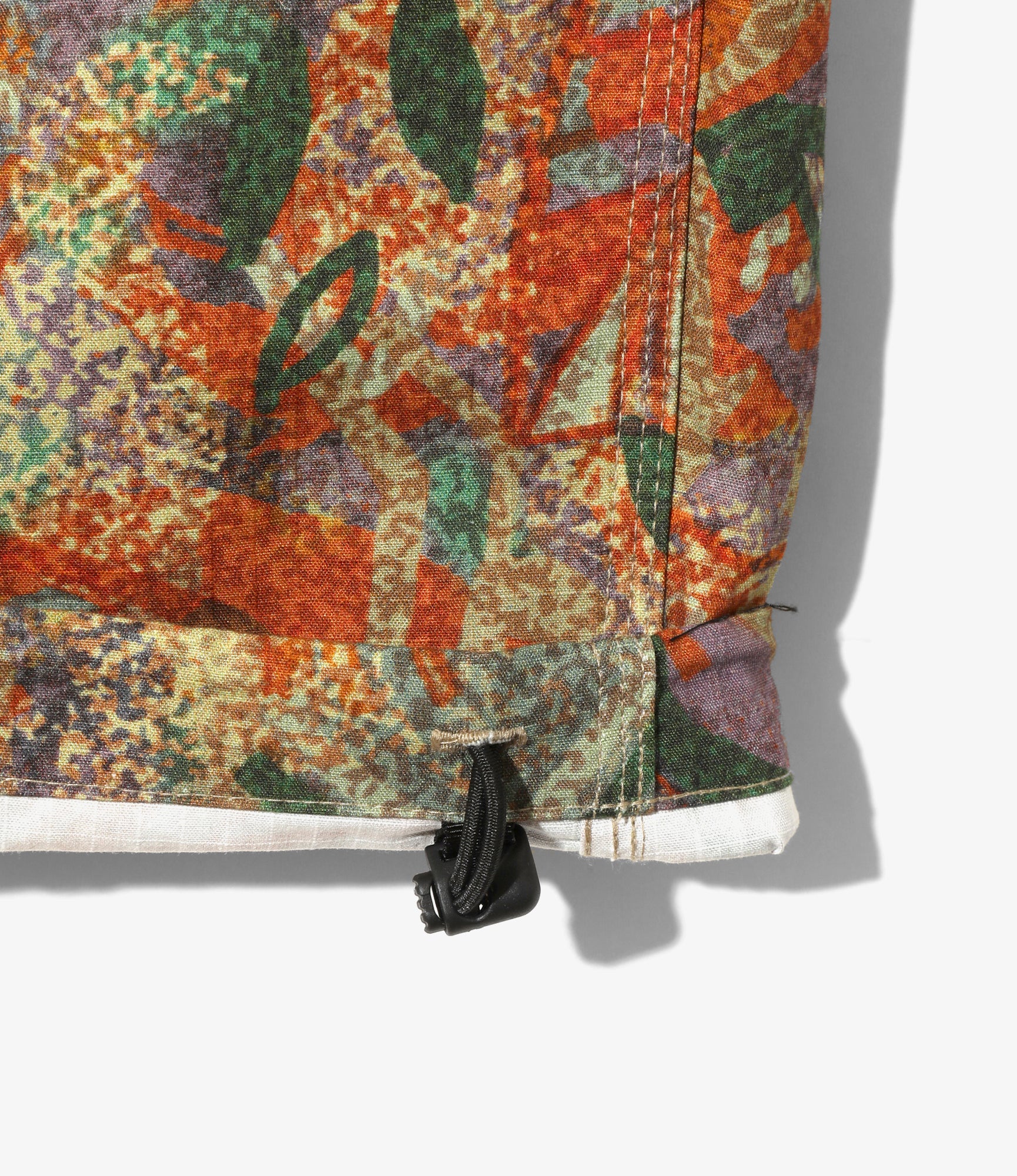 Belted Centre Seam Pant – 'EZO Forest' Ripstop Cotton