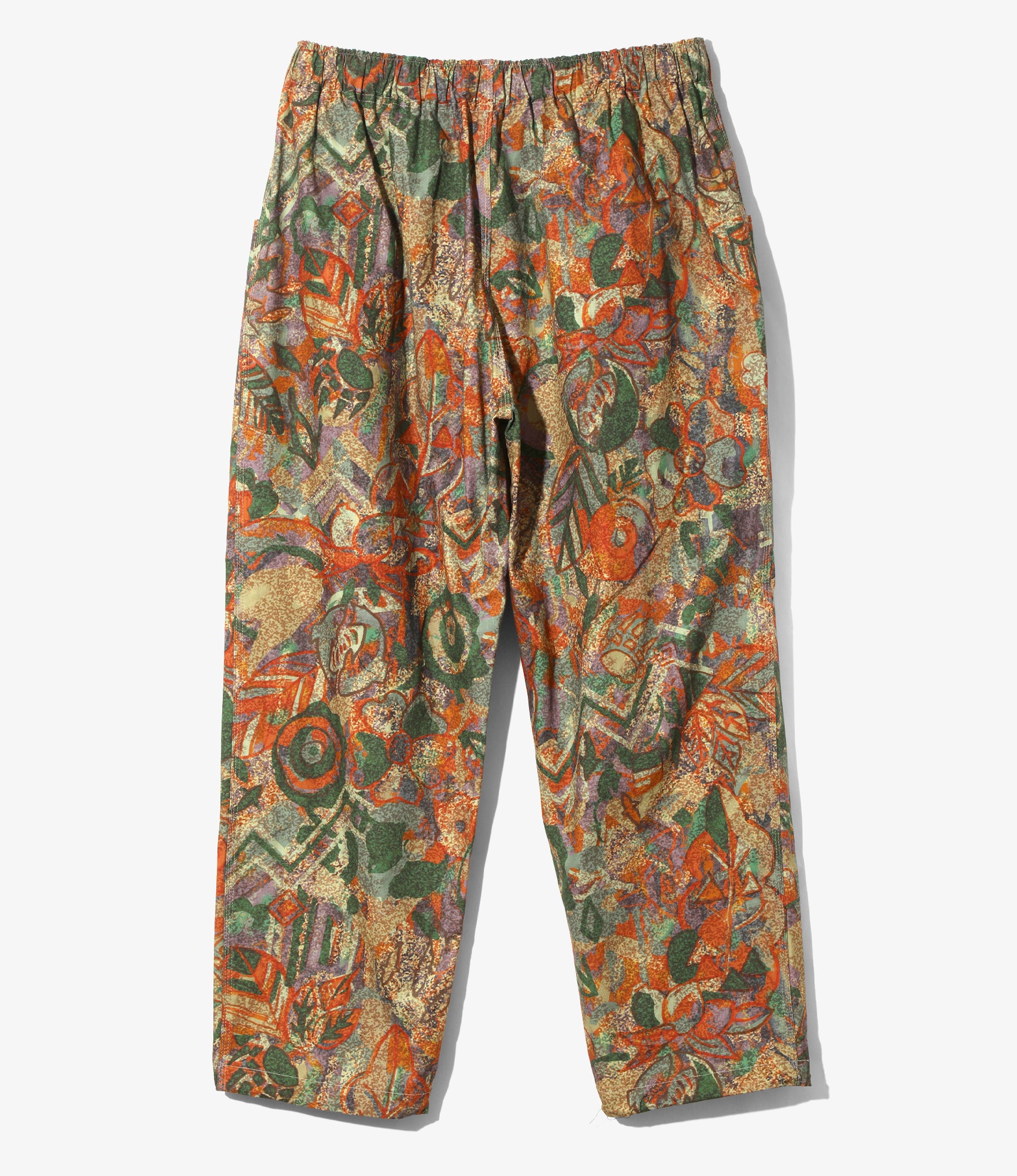 Belted Centre Seam Pant – 'EZO Forest' Ripstop Cotton