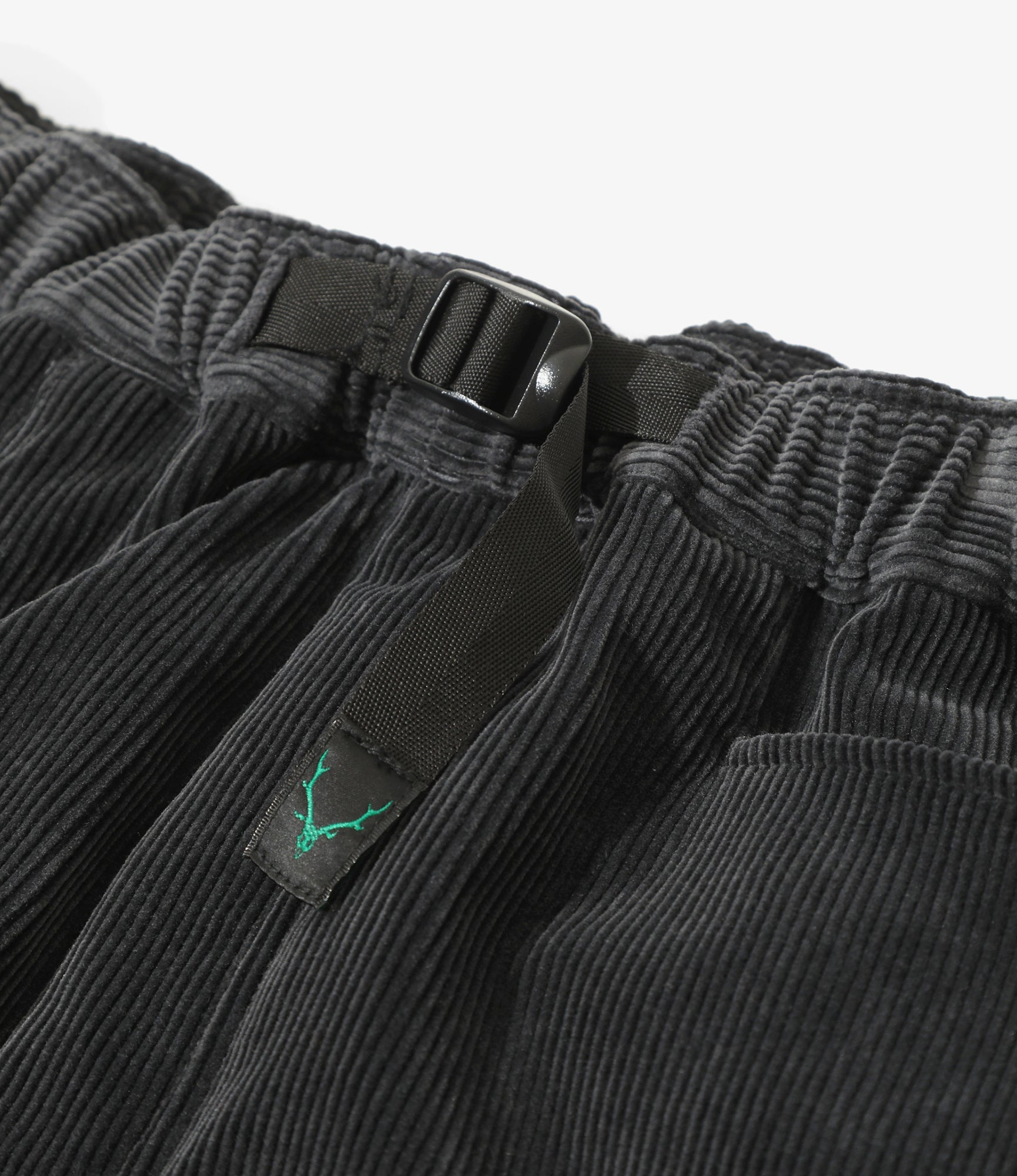 Belted Logger Pant – Charcoal 9W Corduroy