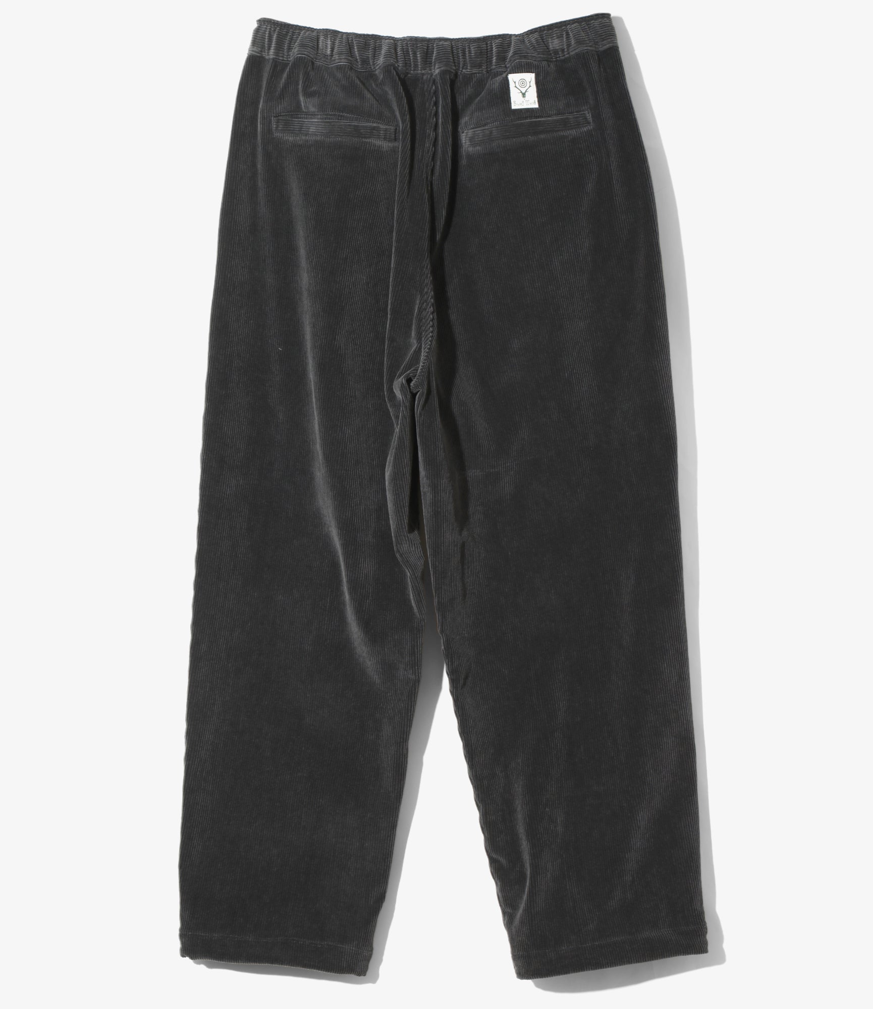 Belted Logger Pant – Charcoal 9W Corduroy