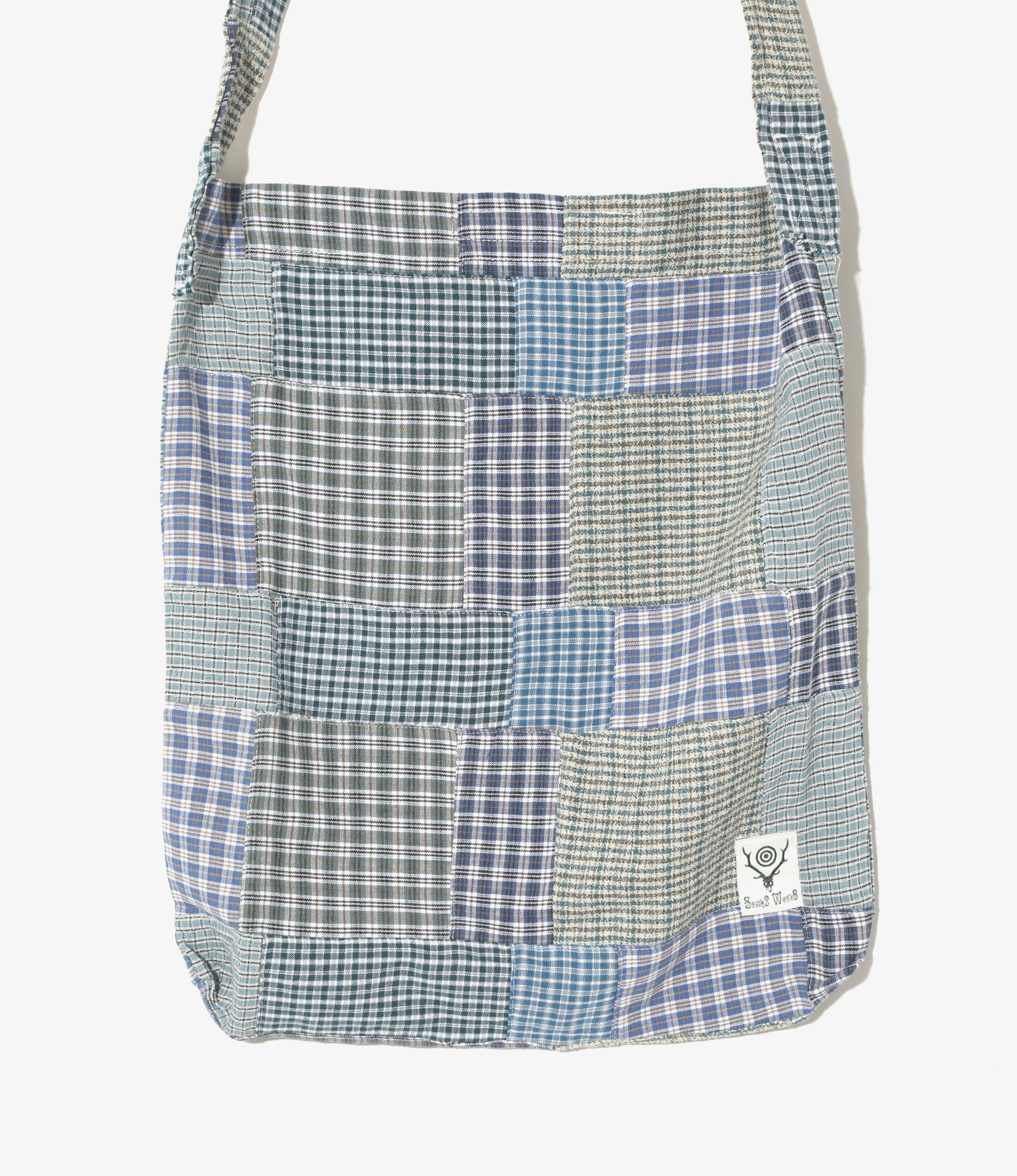 Book Bag – Small Plaid Patchwork