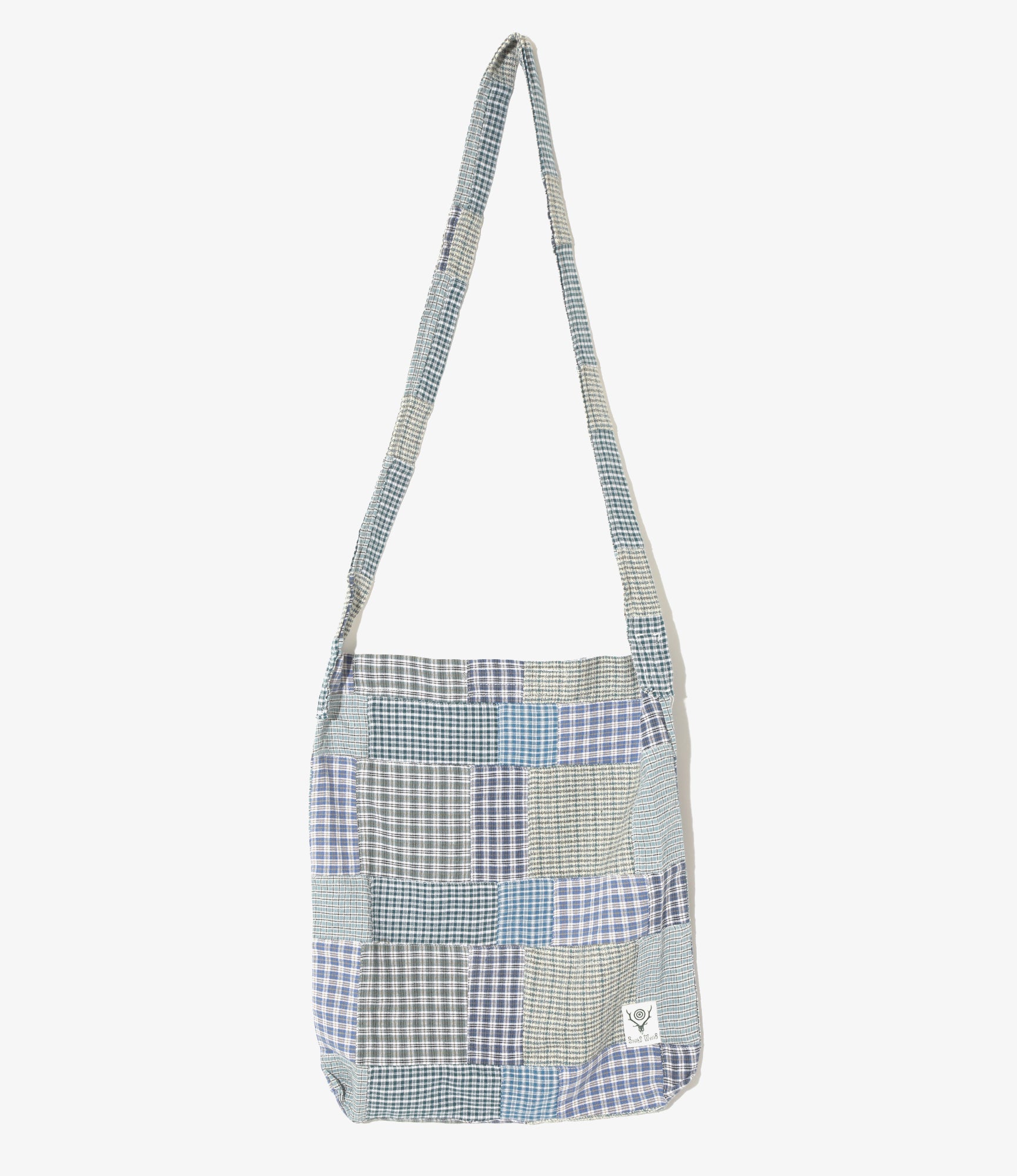 Book Bag – Small Plaid Patchwork