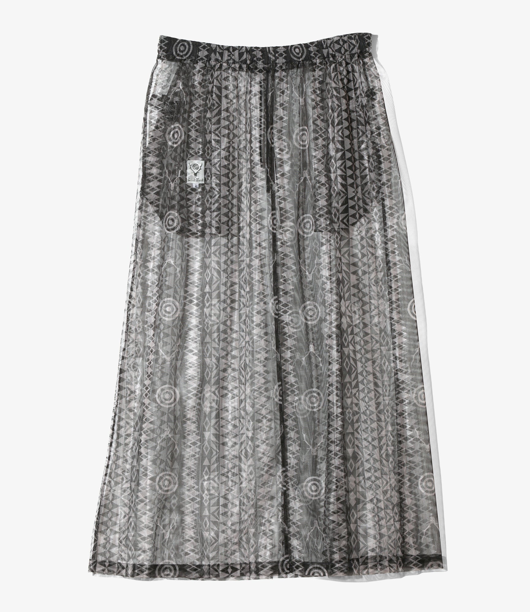 Bush String Skirt – Native Pattern Light Mesh