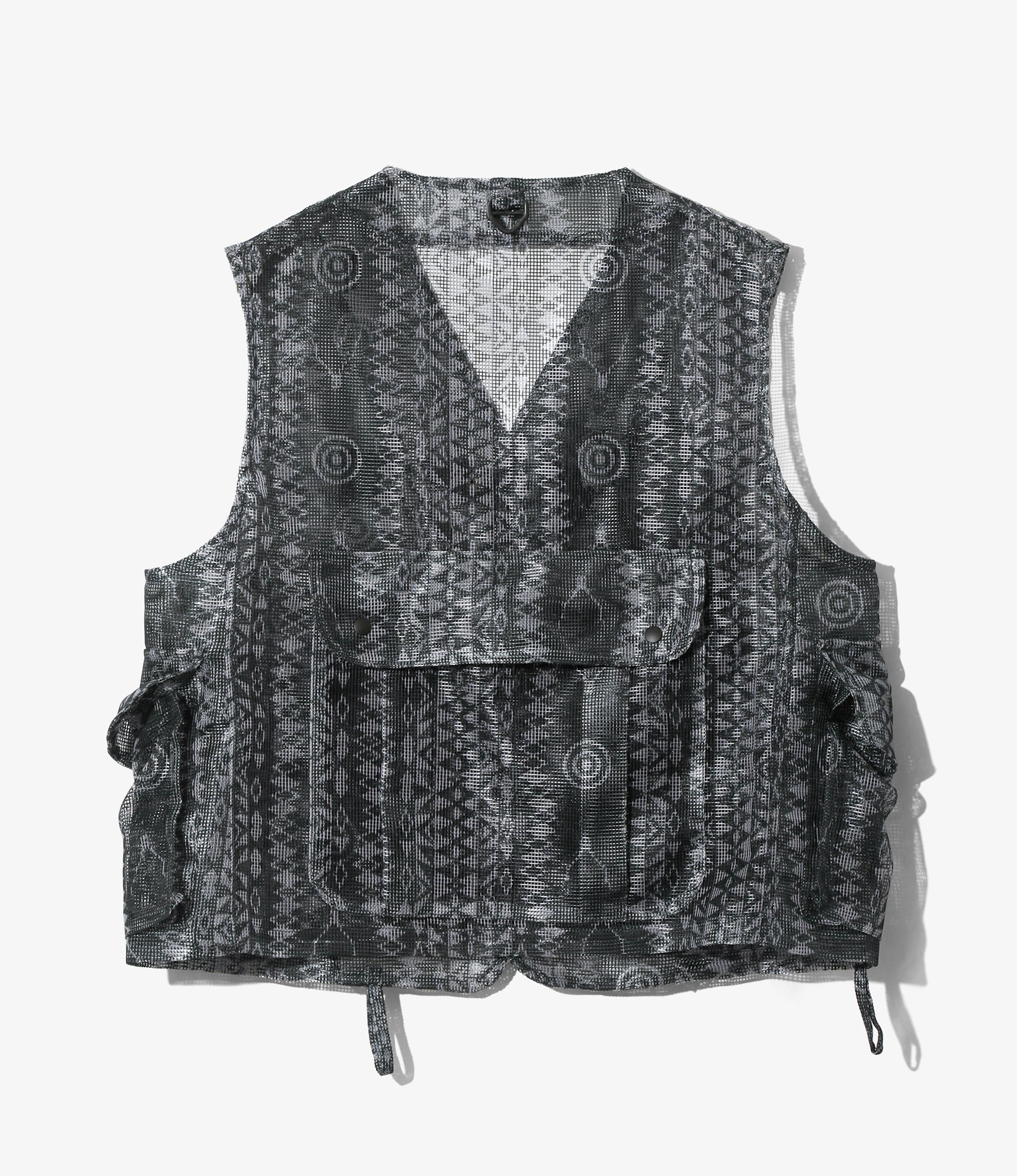 Bush Tenkara Vest – Native Pattern Heavy Mesh
