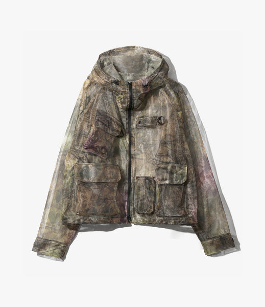 Bush Trek Jacket – Camo Heavy Mesh | South2 West8 | Nepenthes London