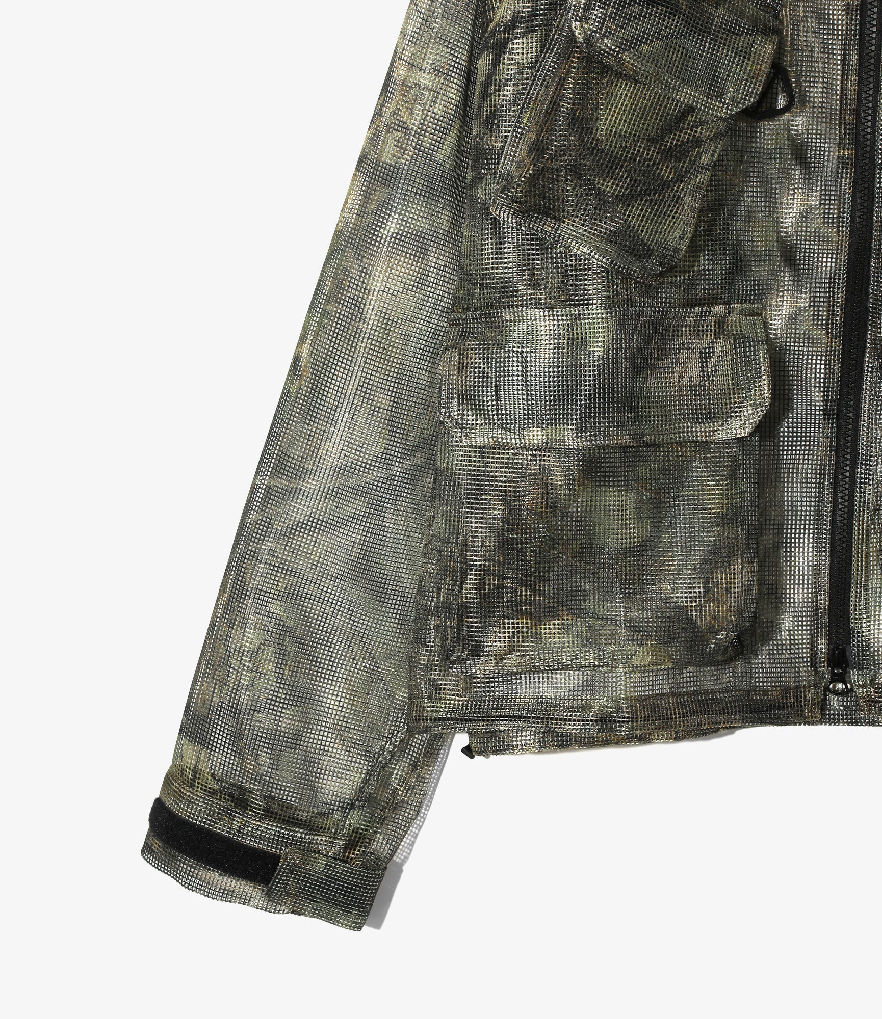 Bush Trek Jacket – Camo Heavyweight Mesh