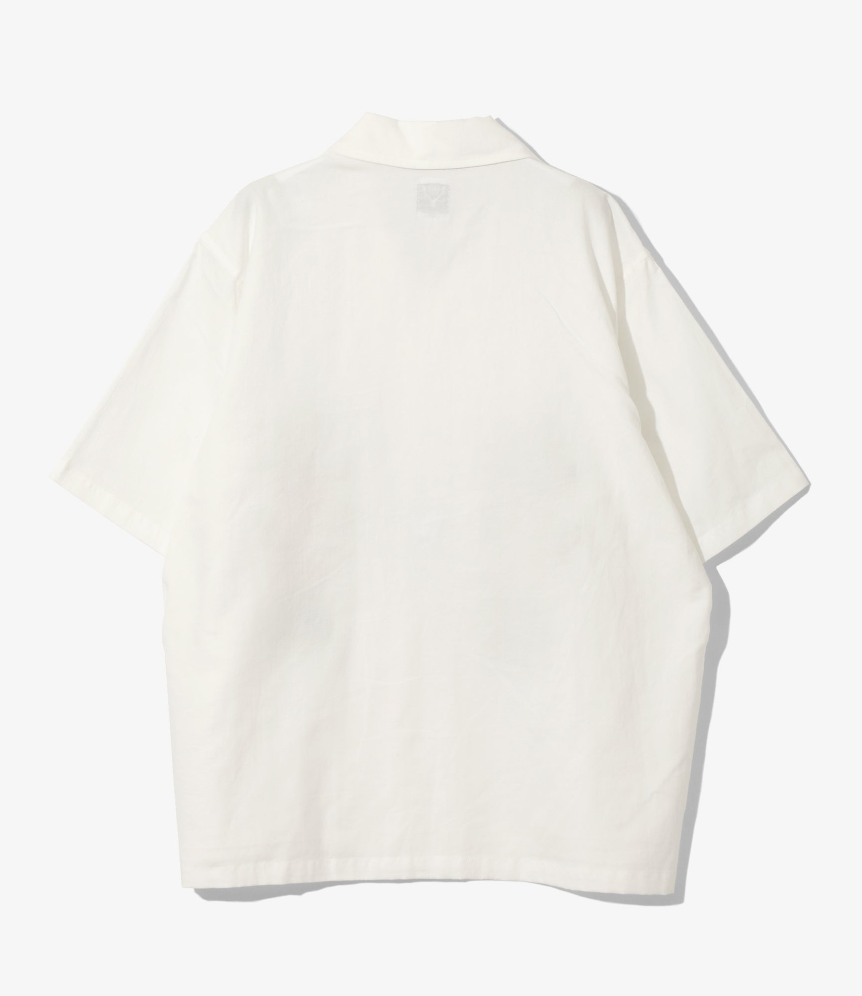 Cabana Shirt – White Flower Embroidery