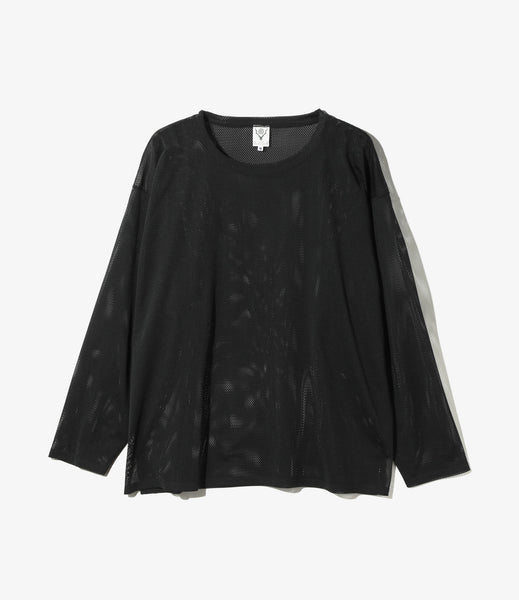トップス south2west8 CREW NECK SHIRT - KNIT MESH South2-West8-Crew-Neck-Shirt-