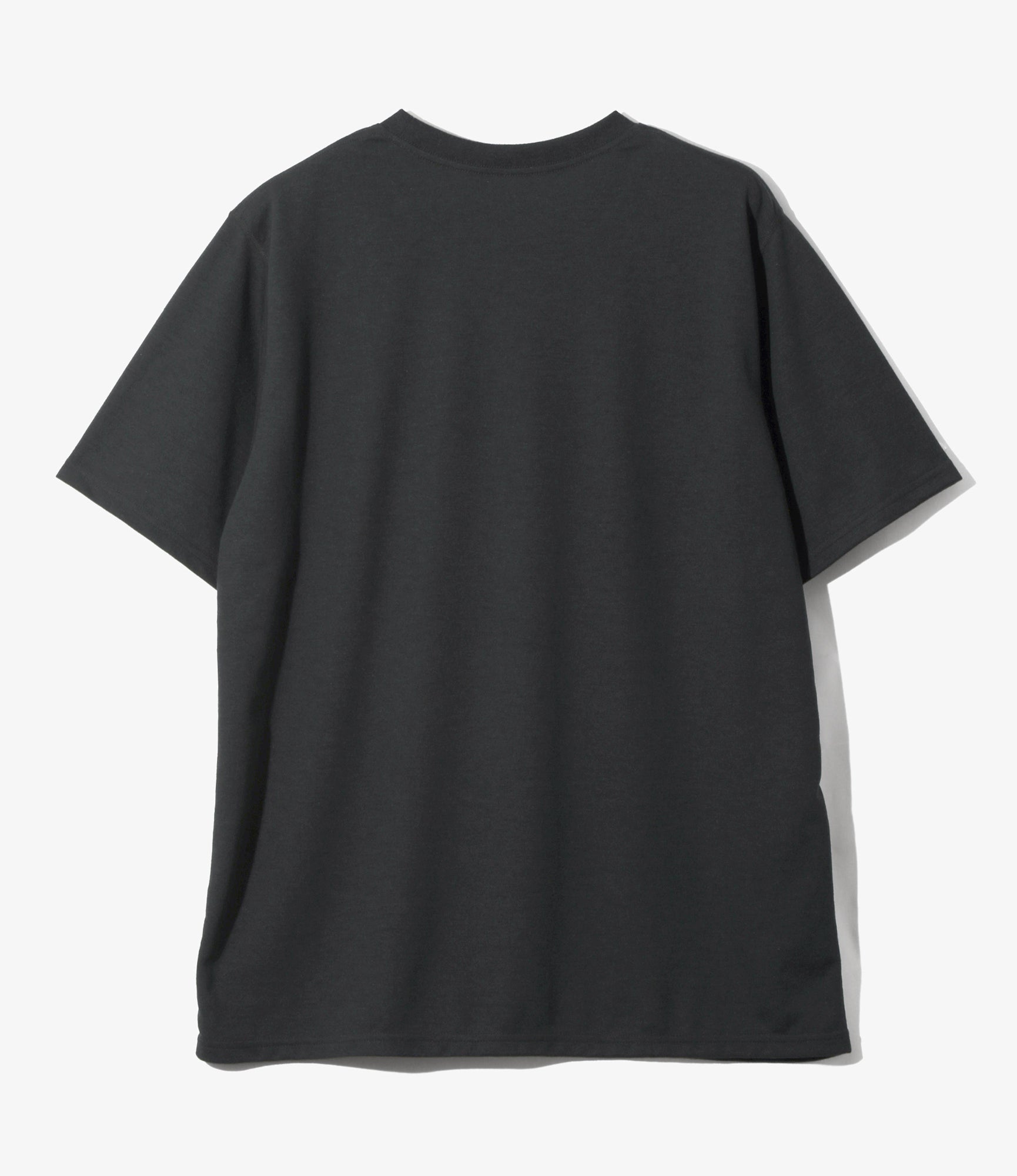 Crew Neck T-Shirt – Charcoal 'Simplify' Print