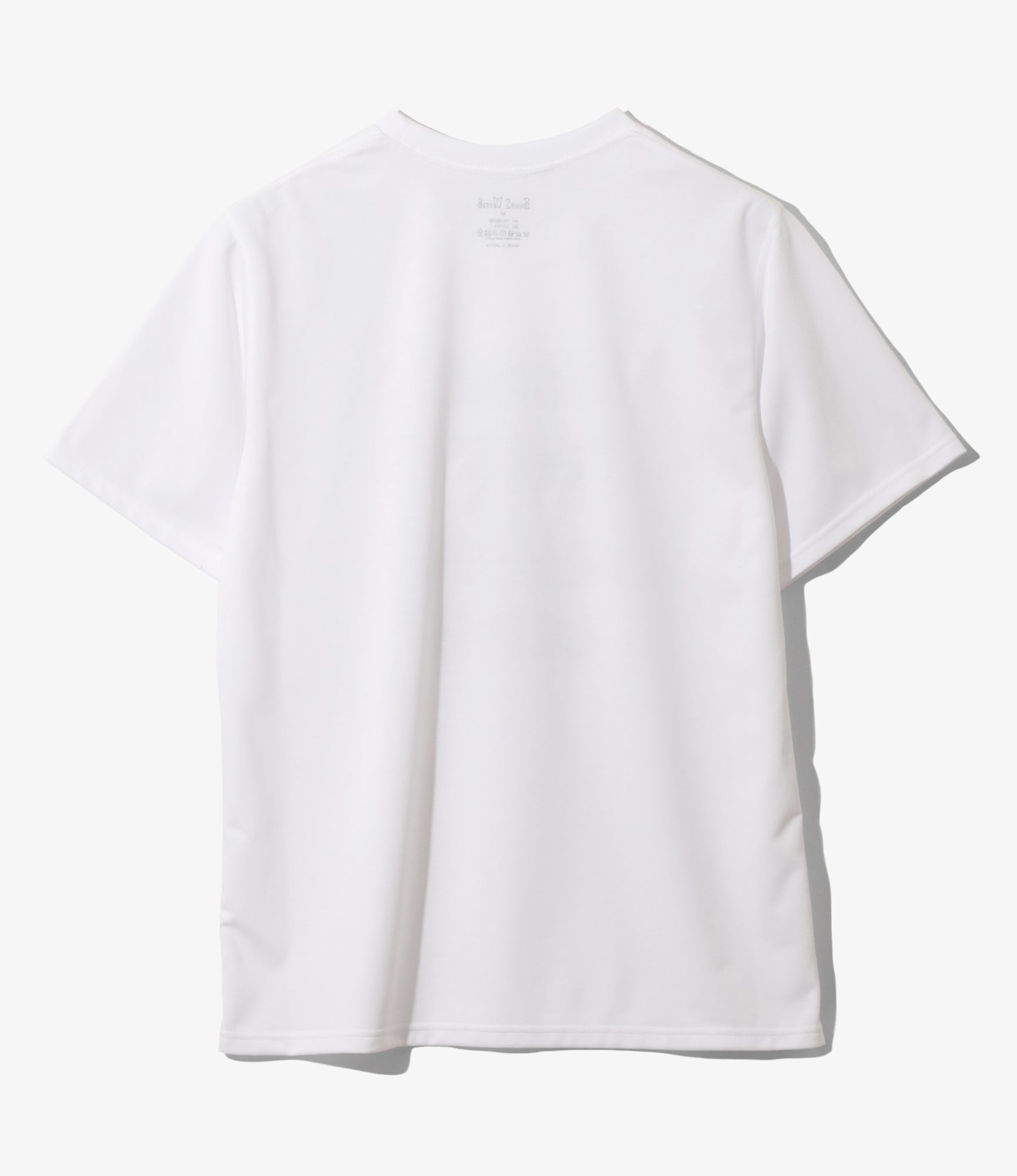 Crew Neck T-Shirt – White 'Festina Lente' Print