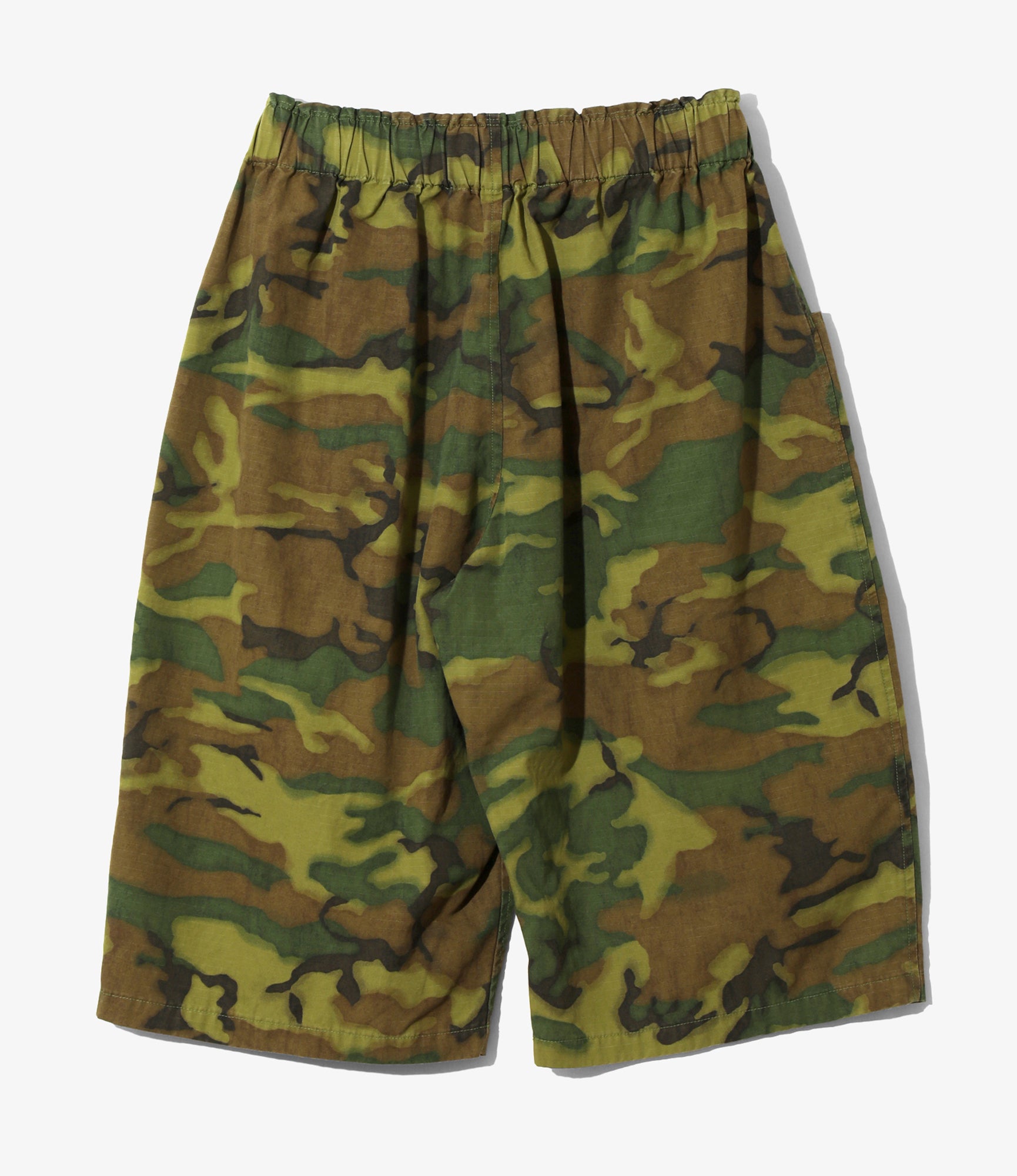 Cropped Army String Pant – Camo Ripstop