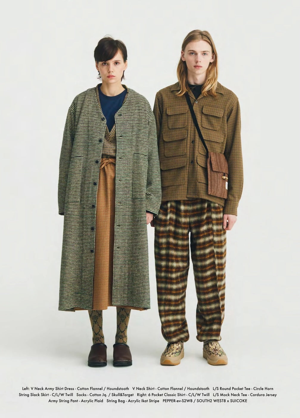 ジャケット・アウター South2West8 V Neck Army Shirt-india L South2 West8（サウスツーウェストエイト）の「【SOUTH2 WEST8