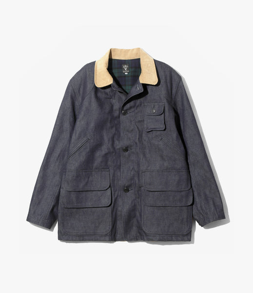 Hunting Jacket – Indigo 12oz Denim | South2 West8 | Nepenthes London