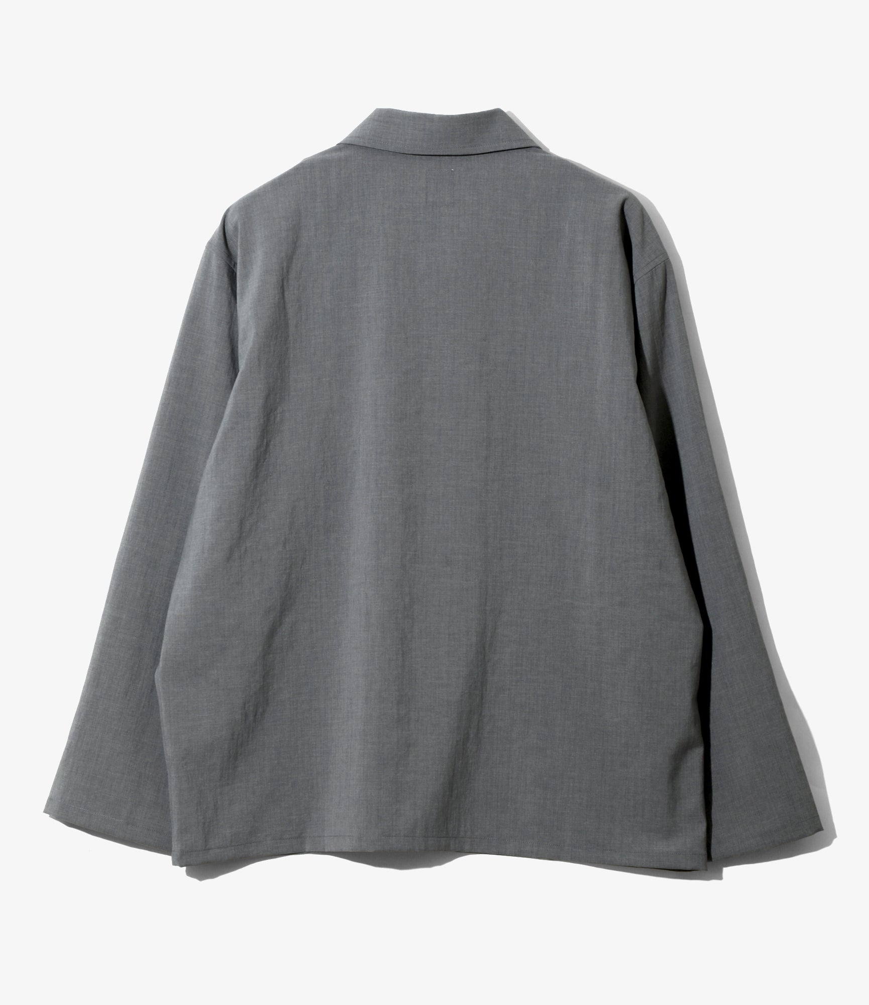 Hunting Shirt – Grey Oxford Cloth