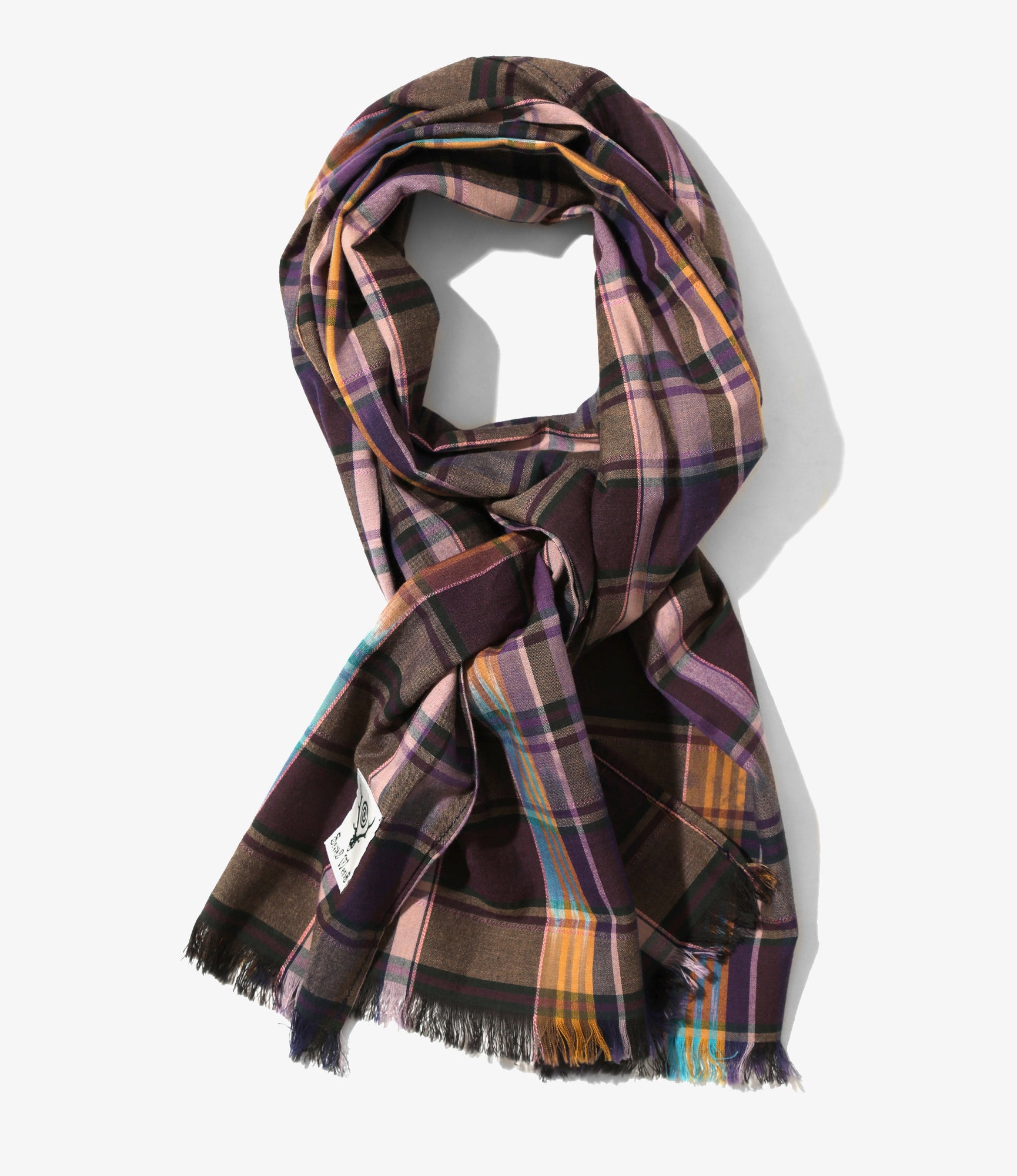 Madras Plaid Stole