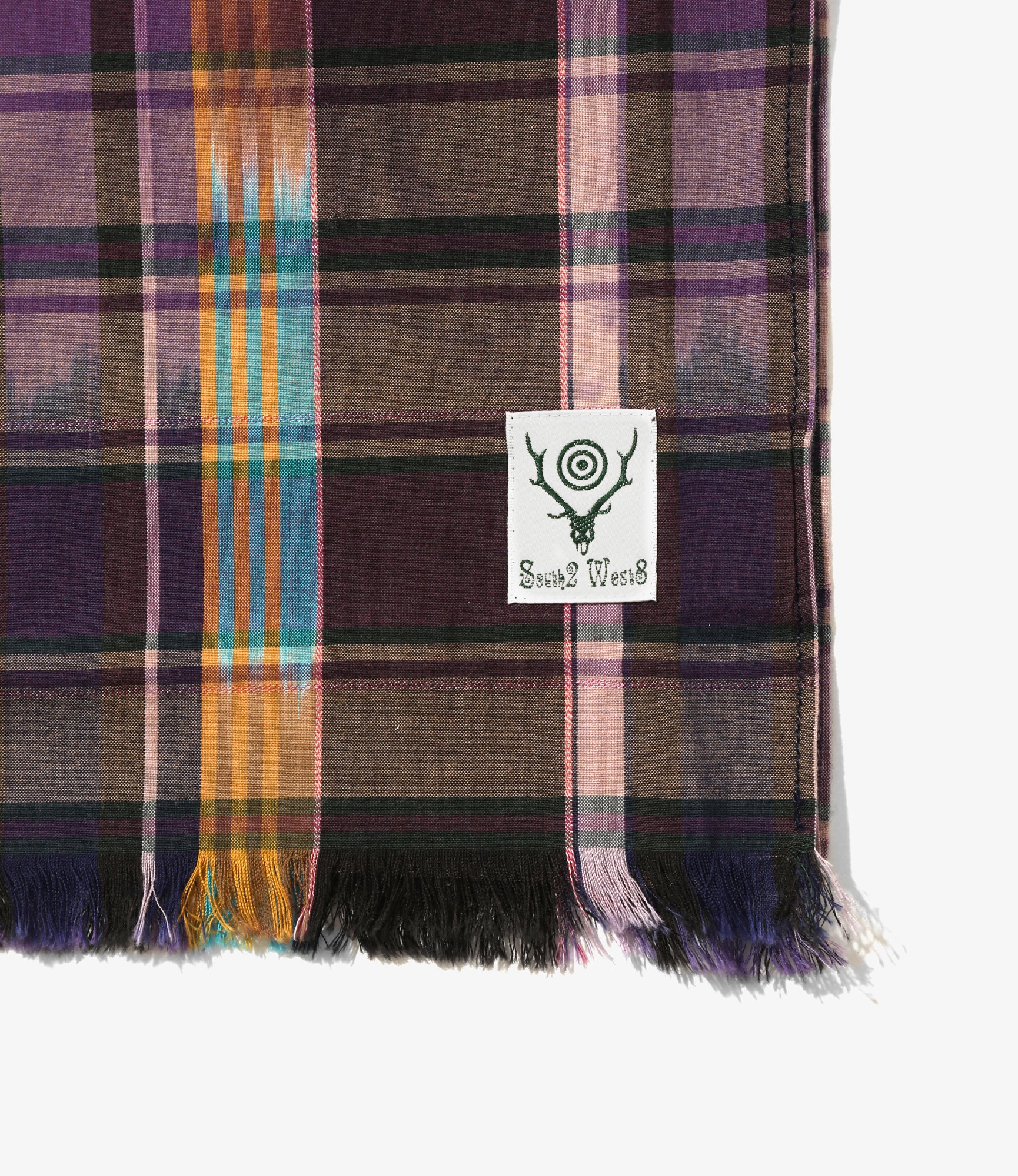 Madras Plaid Stole