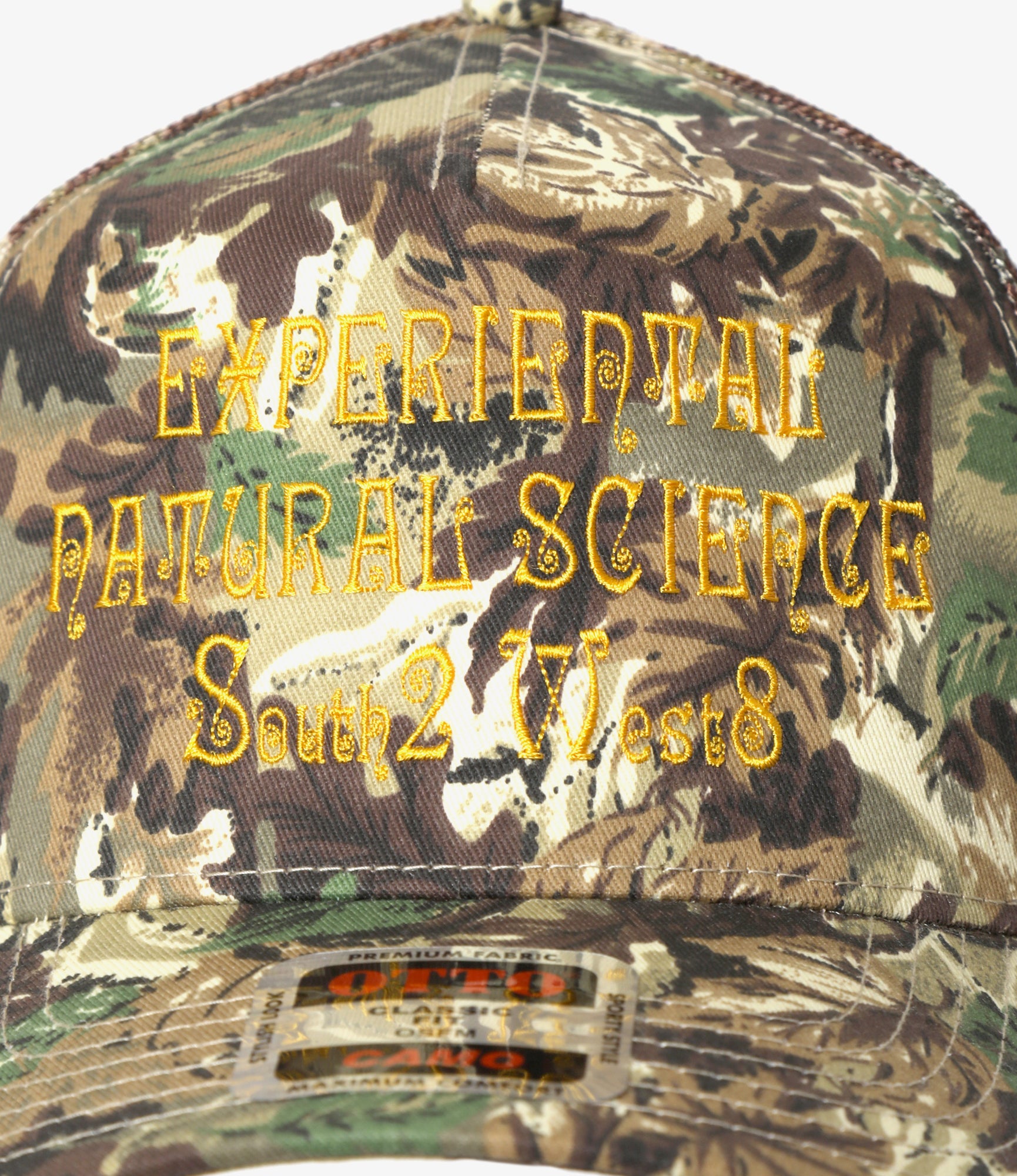 Mesh Back Cap – Camo 'ENS' Embroidery