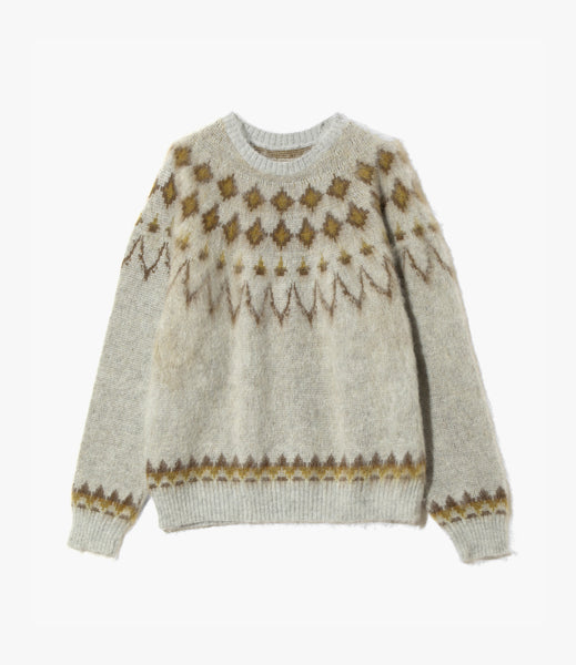 CLOVER MOHAIR KNIT(2色)（DC-23AW-KN-11) CLOVER MOHAIR KNIT(2色)（DC-23AW-KN-11)