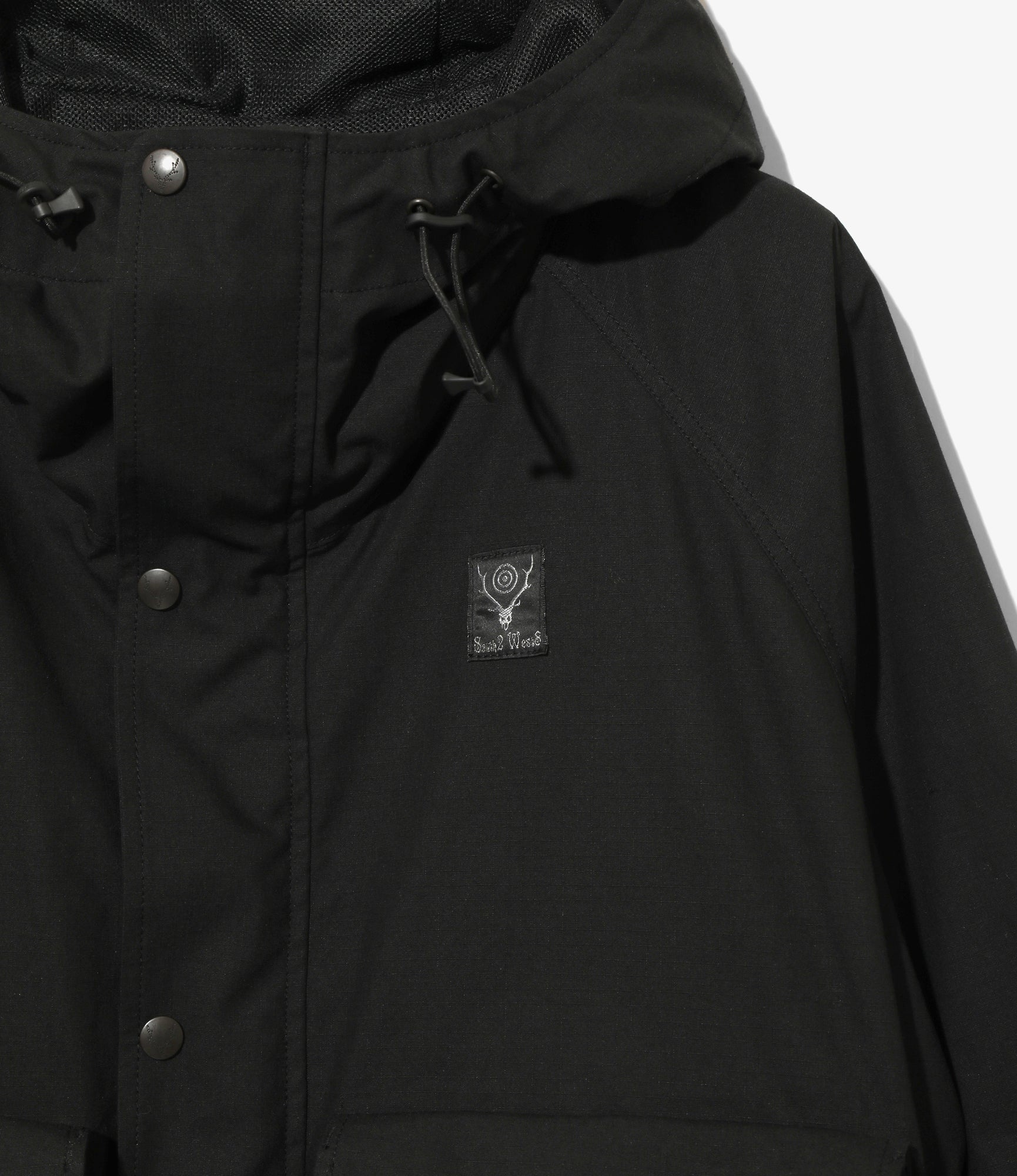 River Trek Utility Jacket – Black Ripstop