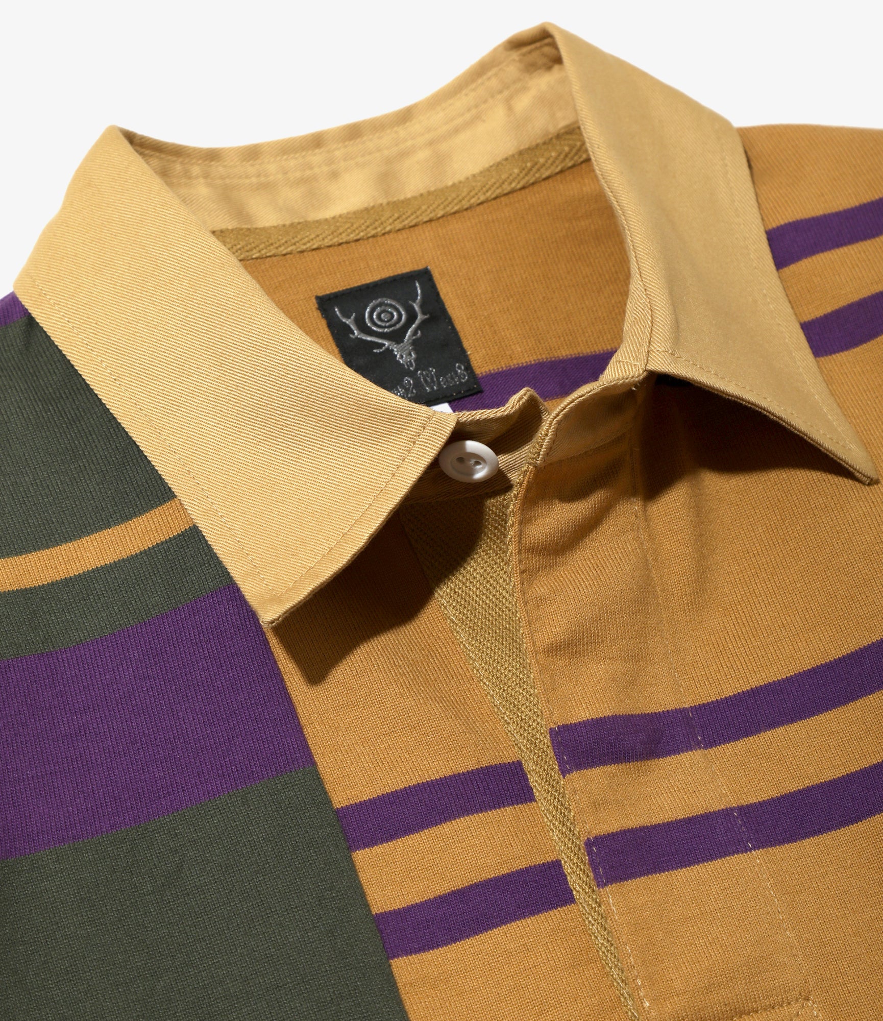 Rugger Shirt – Crazy Square Pattern Jersey