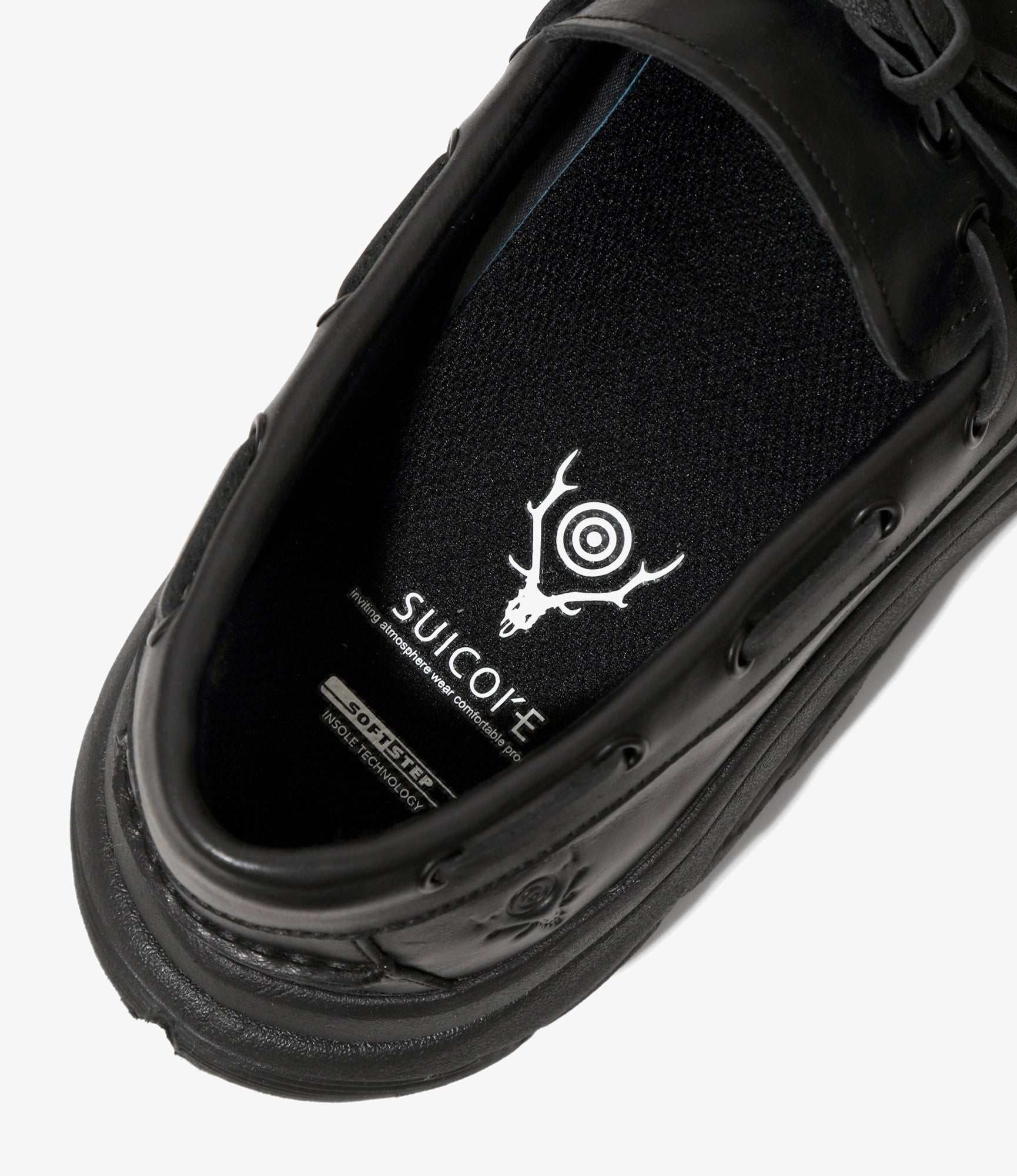 Camp Moccasin – Black Leather / eVent