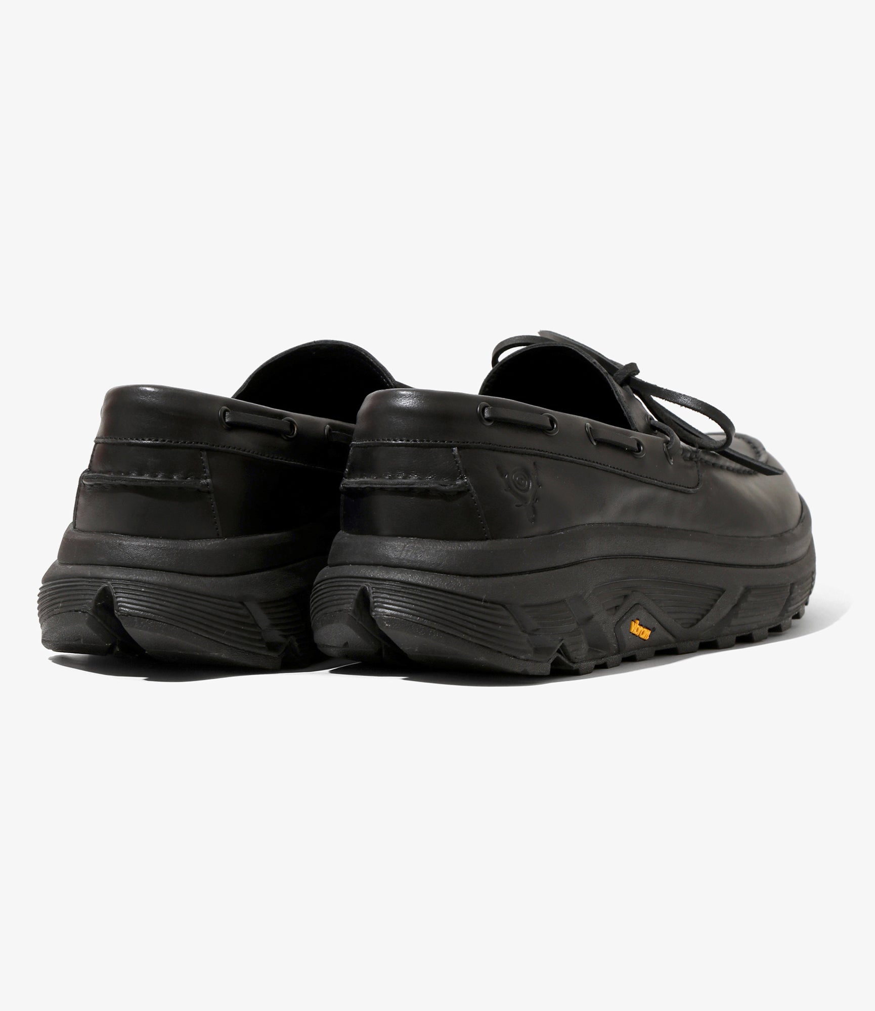 Camp Moccasin – Black Leather / eVent