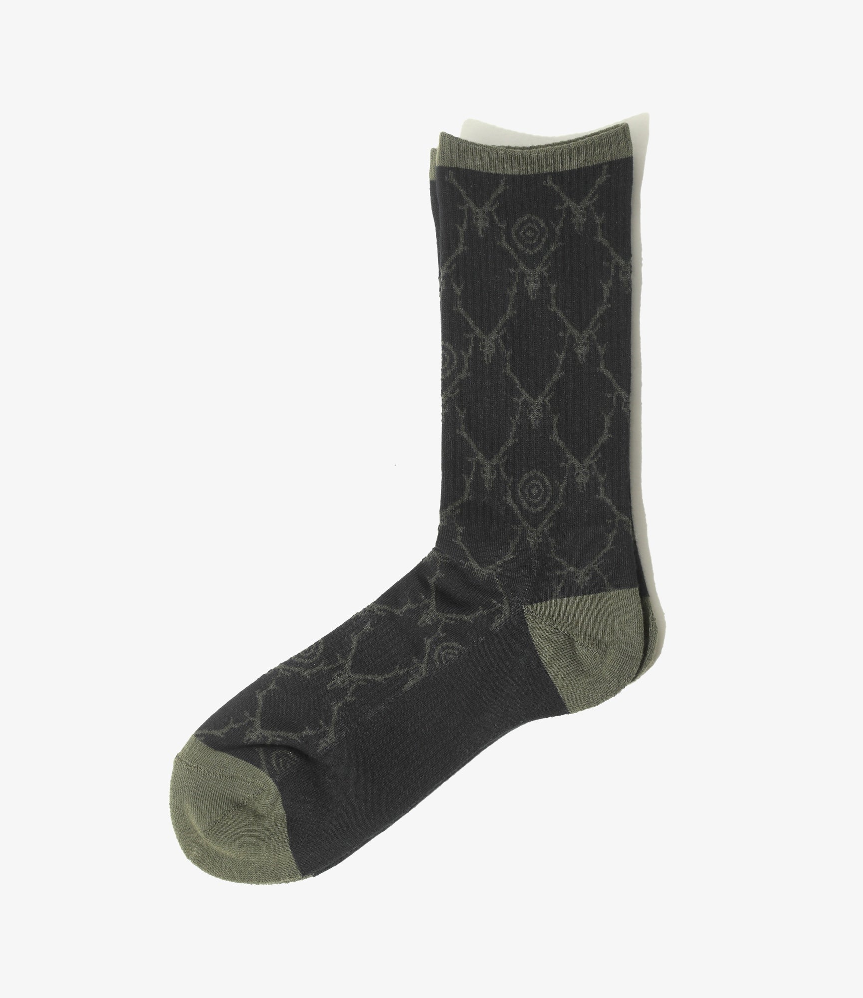 Skull & Target Jacquard Socks