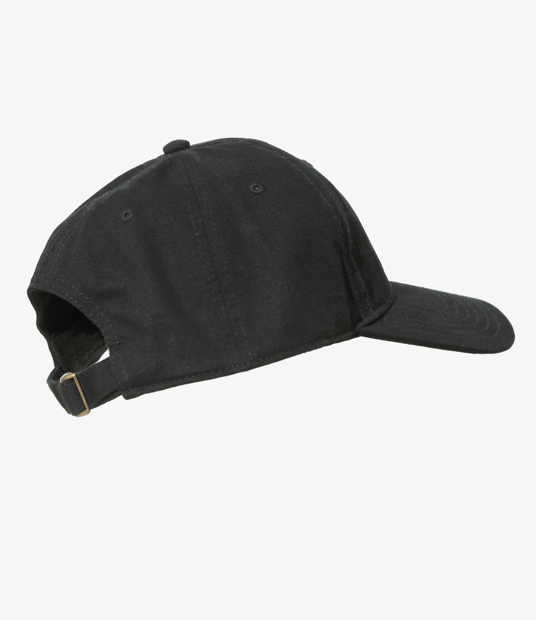 Strap Back Cap – Charcoal 'Skull & Target' Embroidery