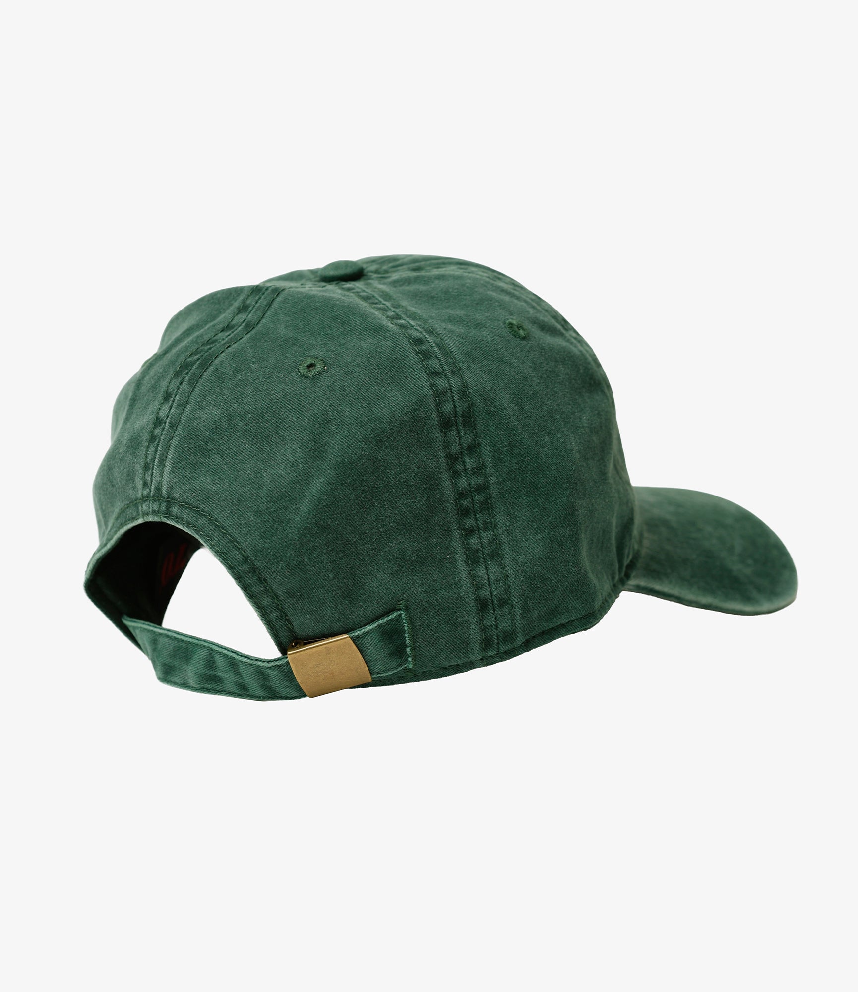 Strap Back Cap – Green 'Simplify' Embroidery