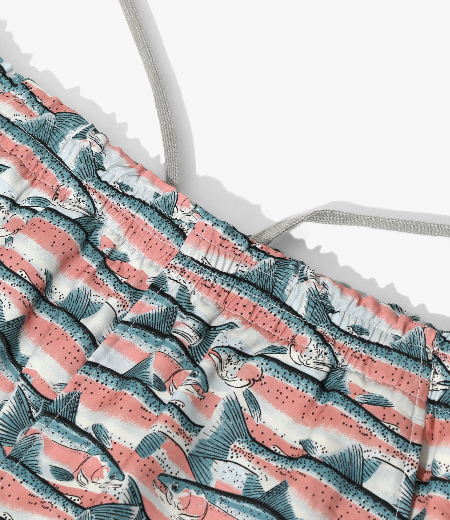 String Short – Blue Trout Pattern