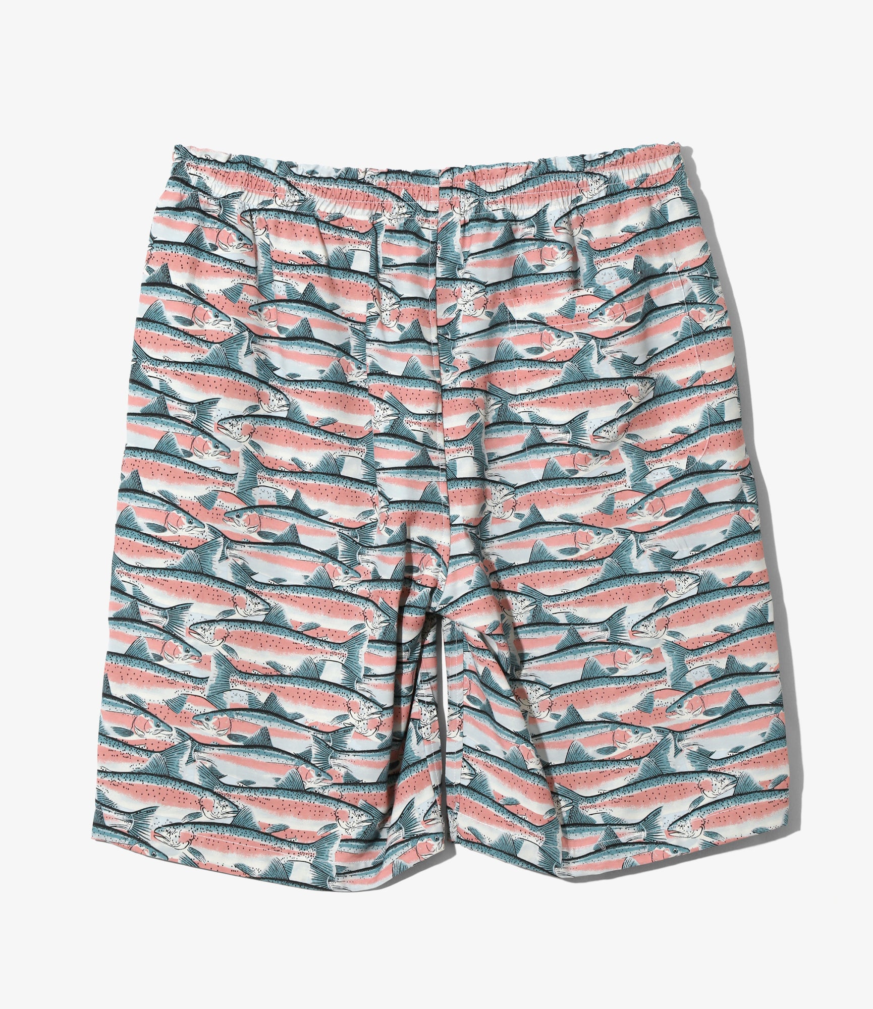 String Short – Blue Trout Pattern