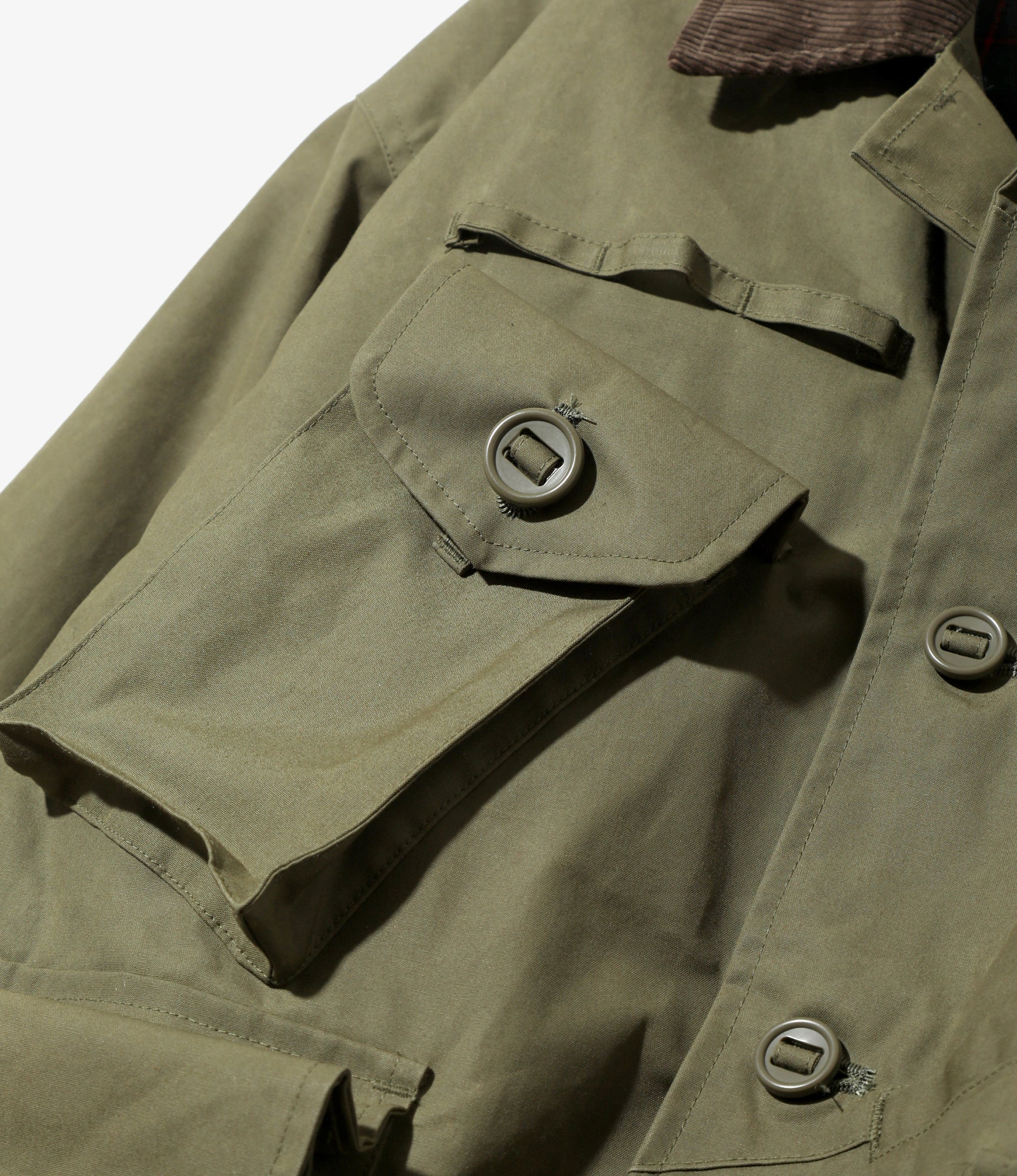 Tenkara Shirt Jacket – Olive Waxed Cotton