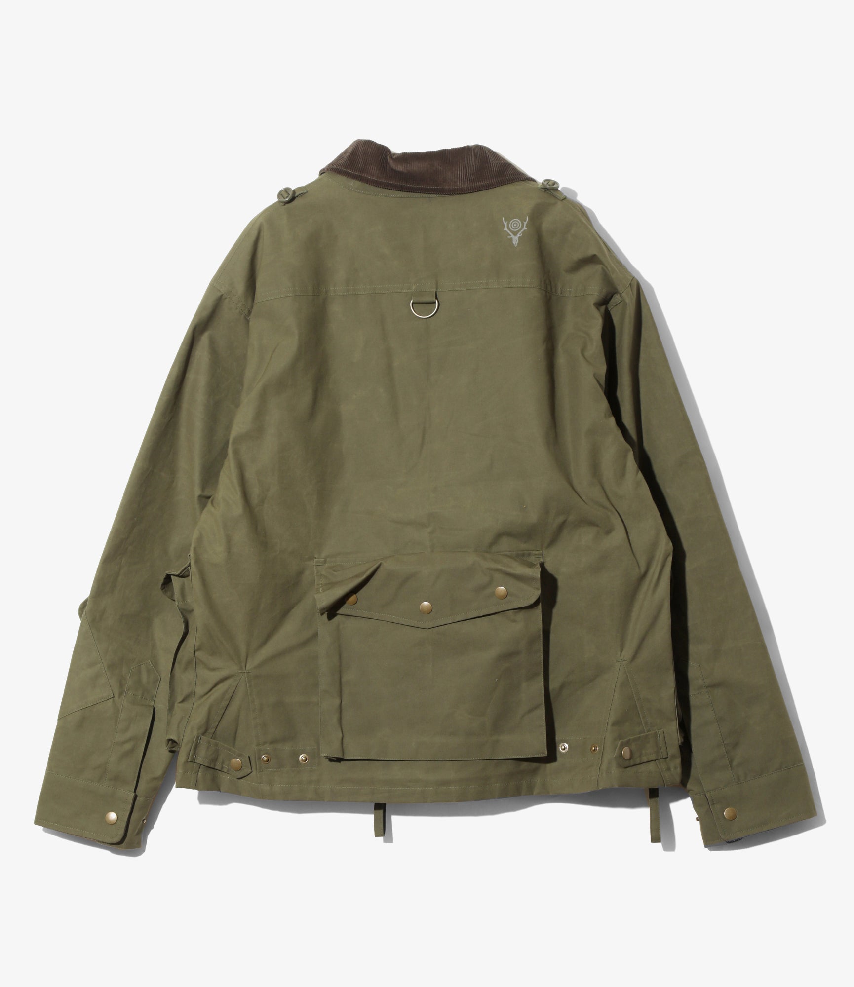Tenkara Shirt Jacket – Olive Waxed Cotton
