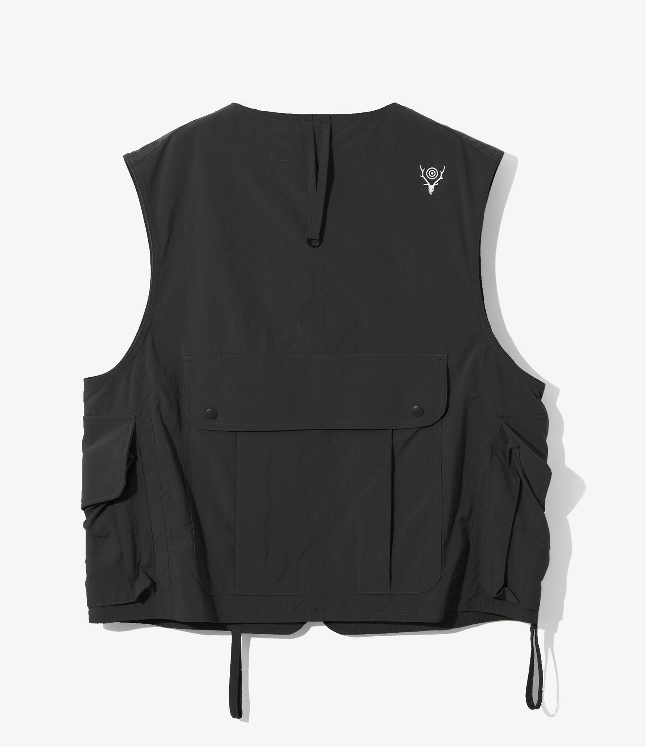 Tenkara Vest – Black Nylon Oxford