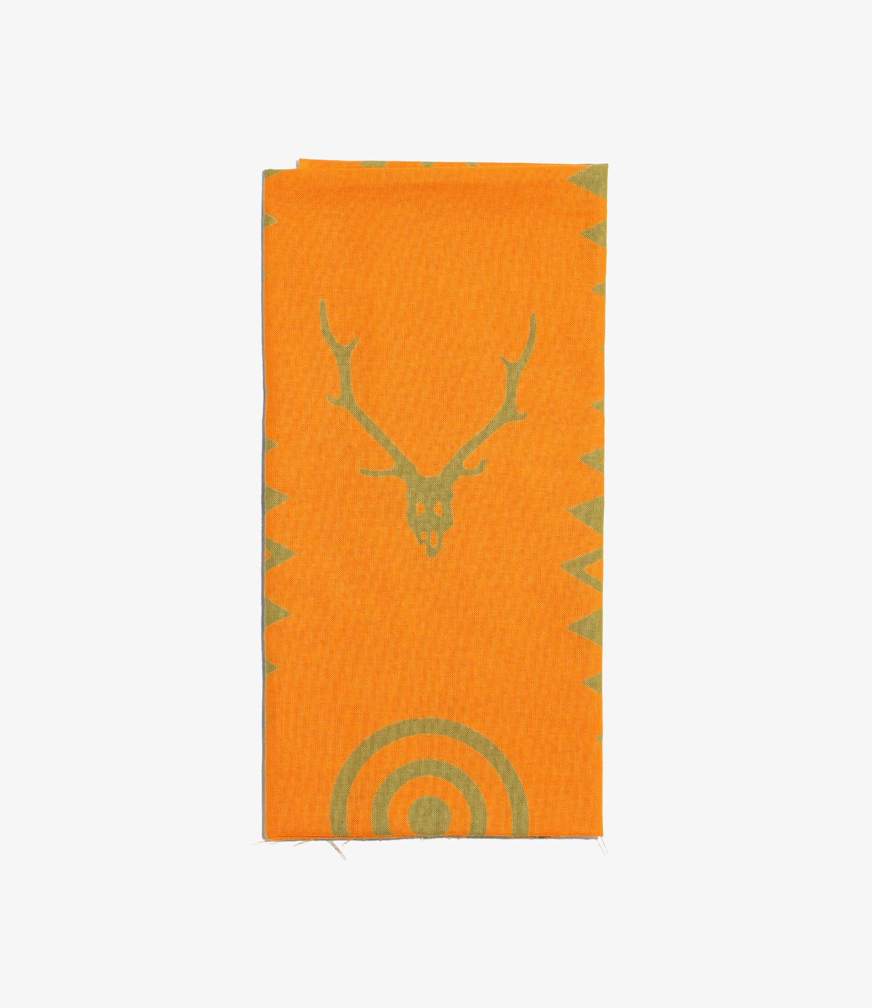 Tenugui Bandana – Orange Cotton