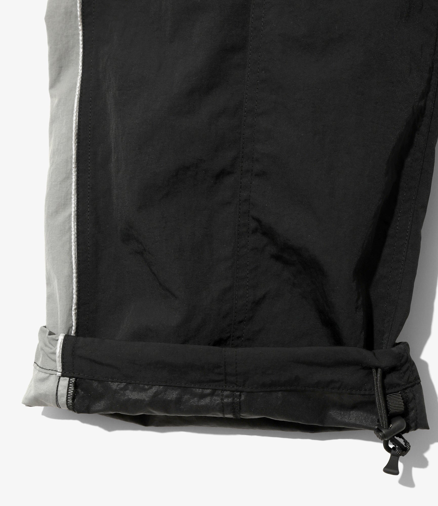 Warm Up Pant – Black Nylon Tussah