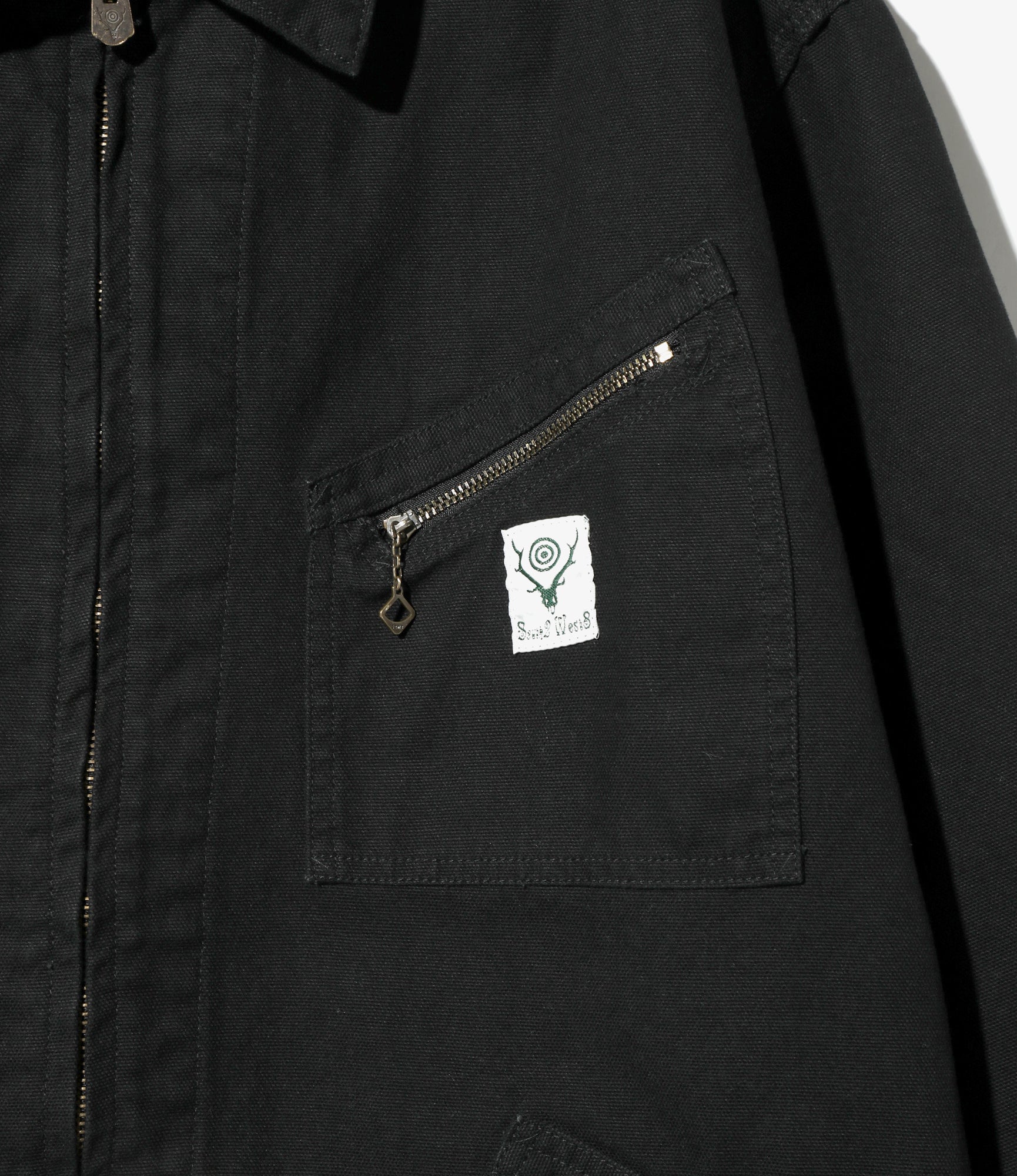 Work Jacket – Black 11.5oz Cotton Canvas