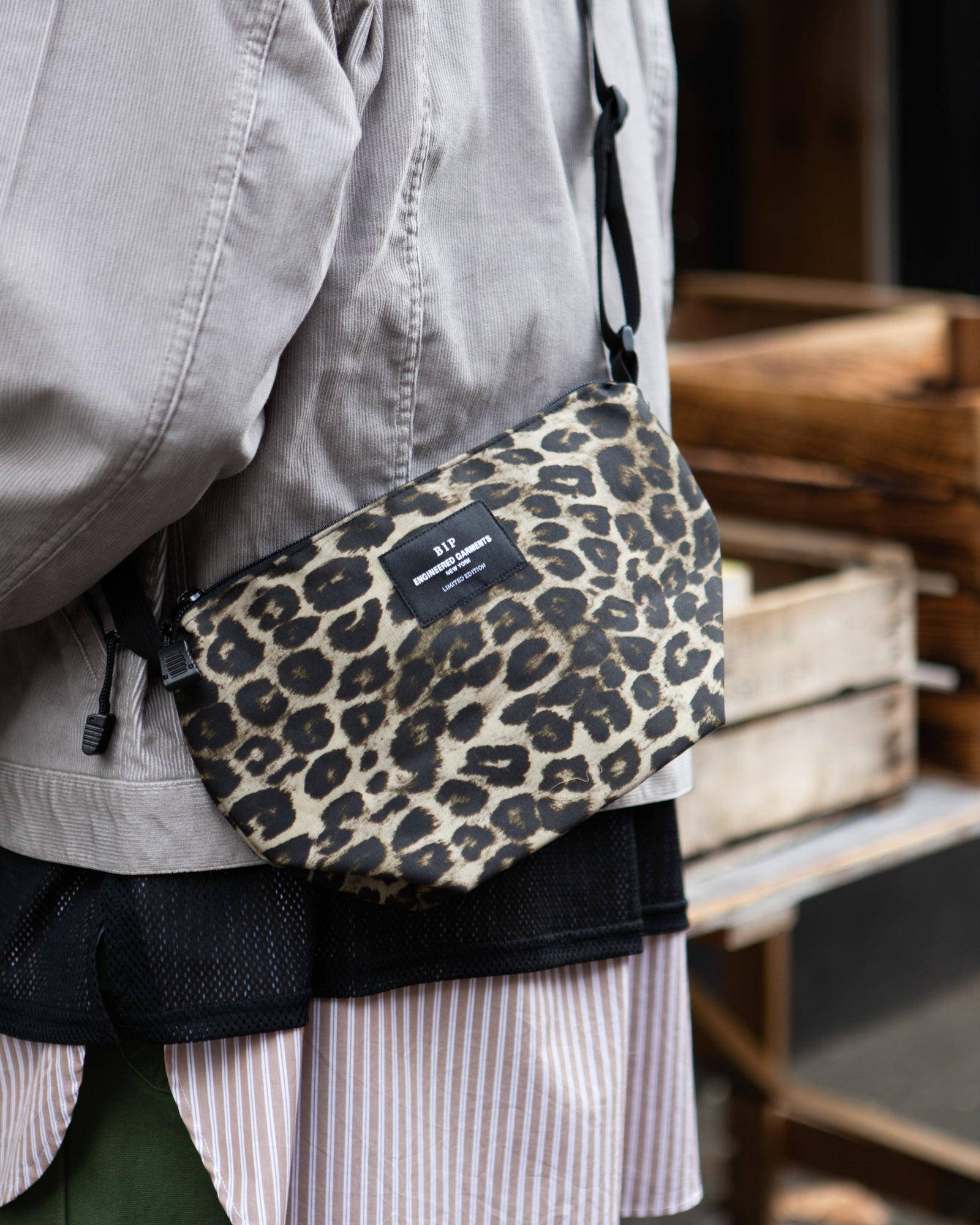 Micro Tote – Leopard Print Nyco