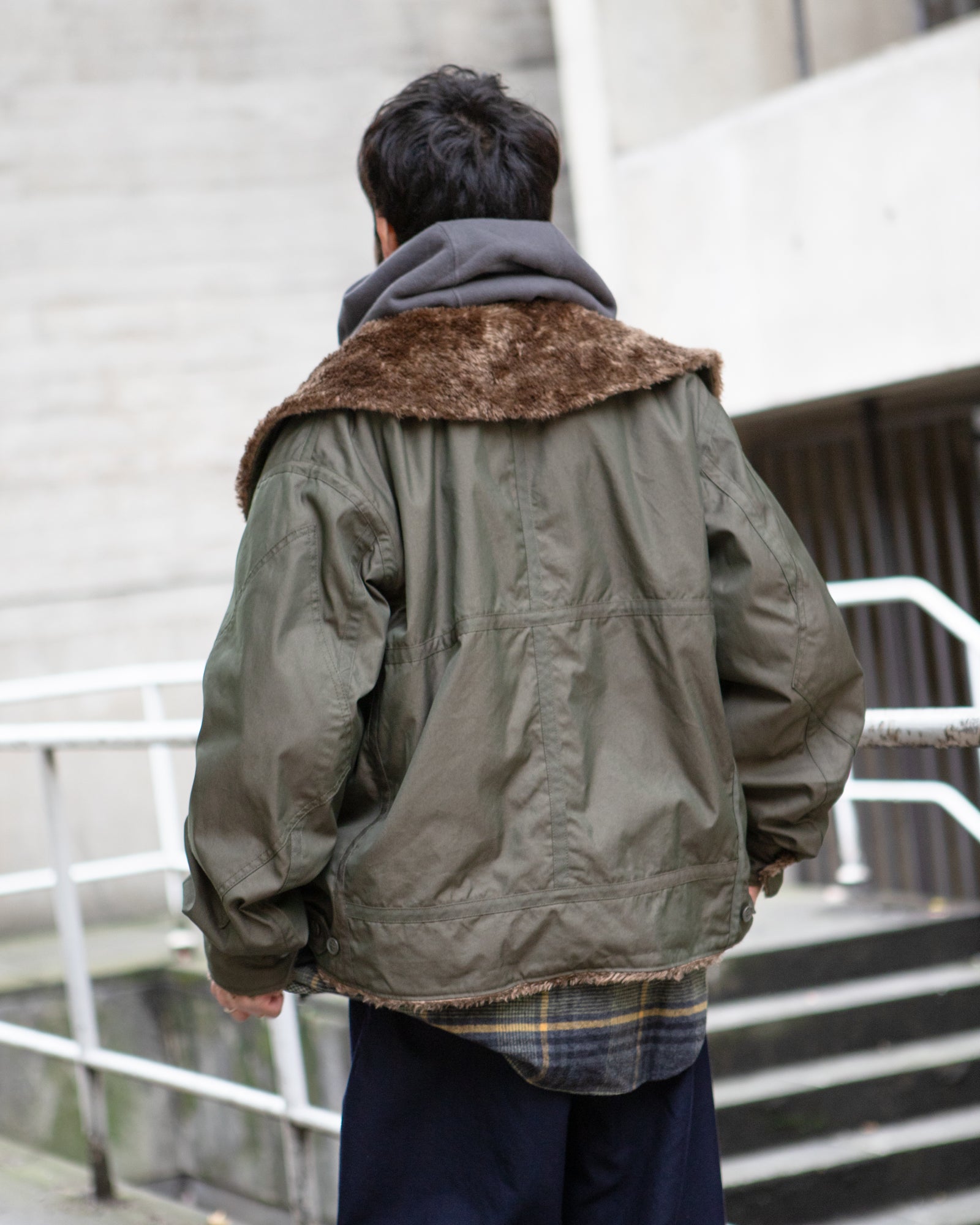 B3 Jacket – Olive CP Weather Poplin