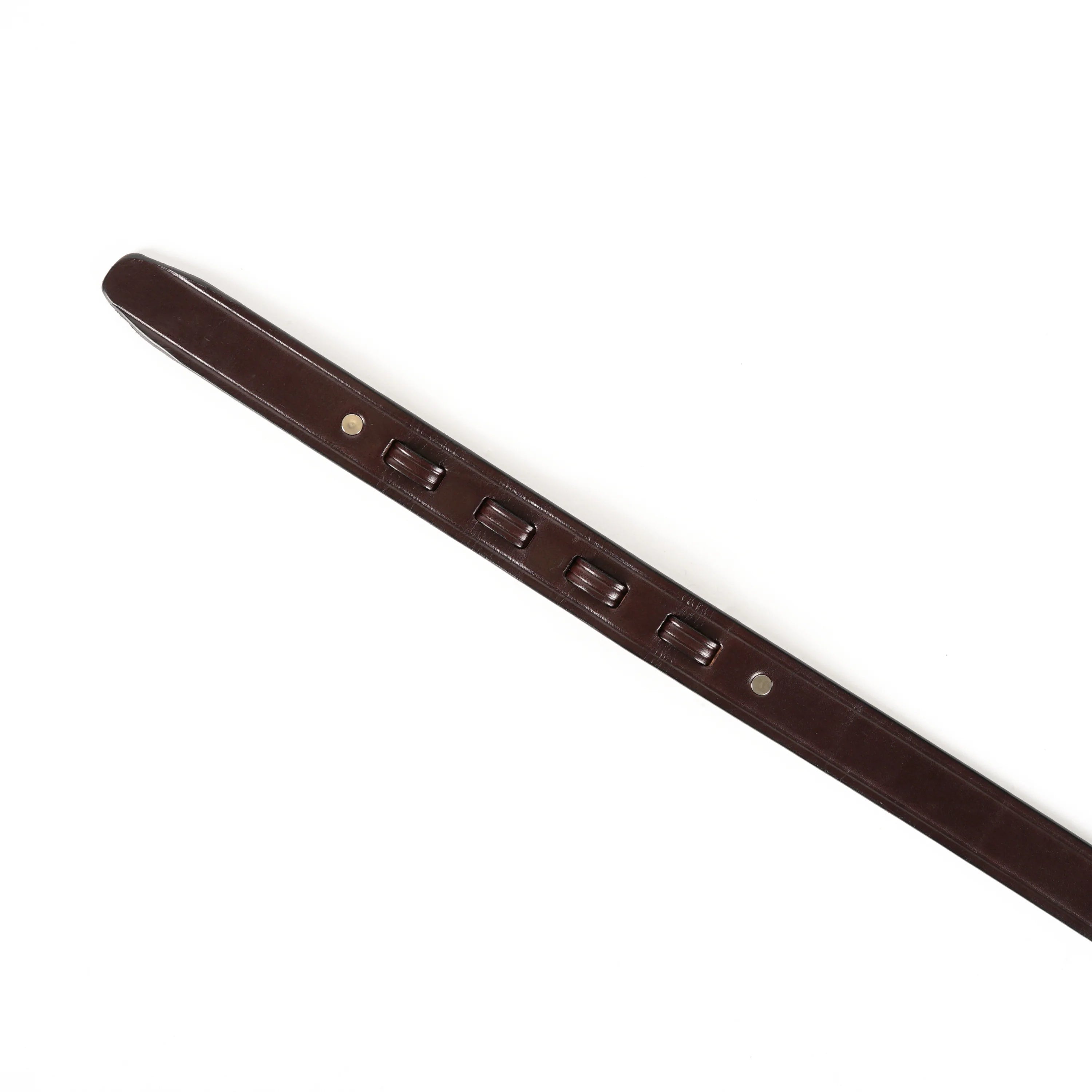 Nickel Hoof Pick Buckle Belt – Havana