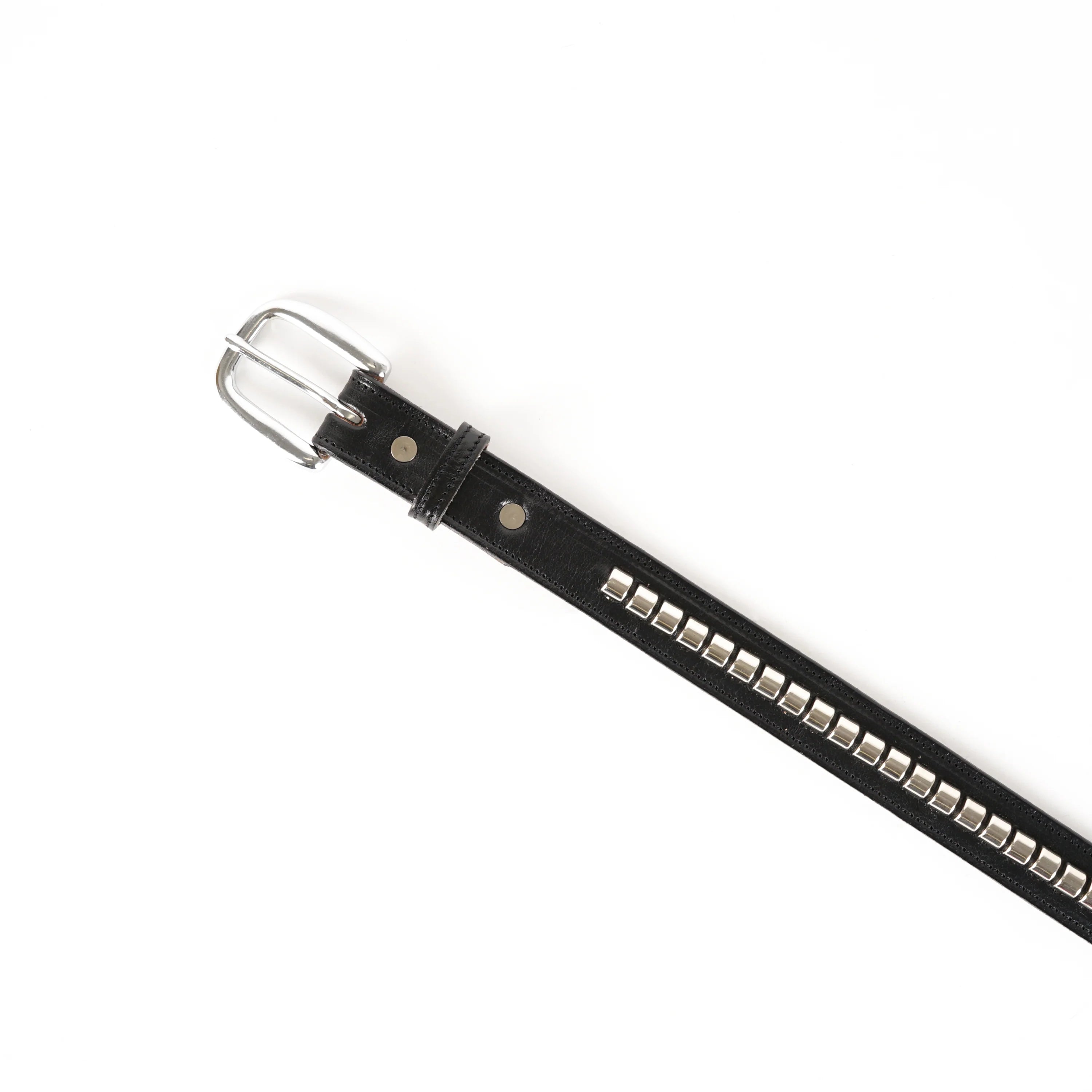 1" Clincher Belt – Black/Silver