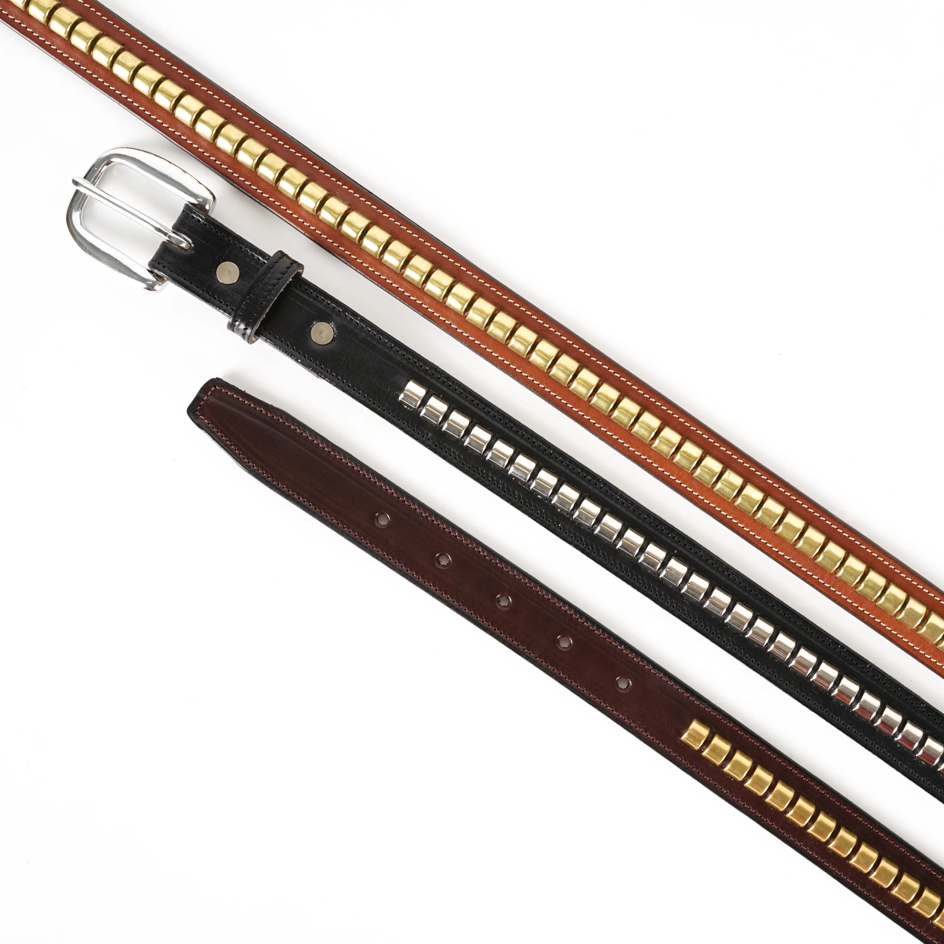 1" Clincher Belt – Black/Silver