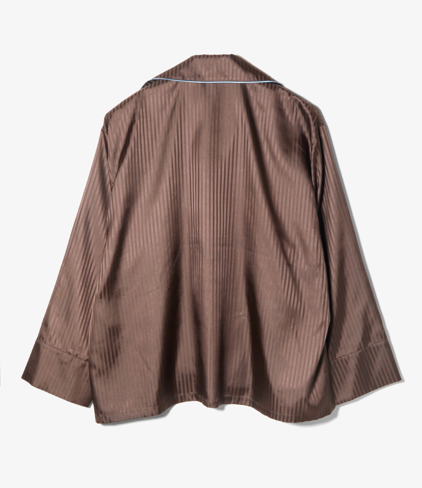 PJ's Shirt – Brown Jacquard