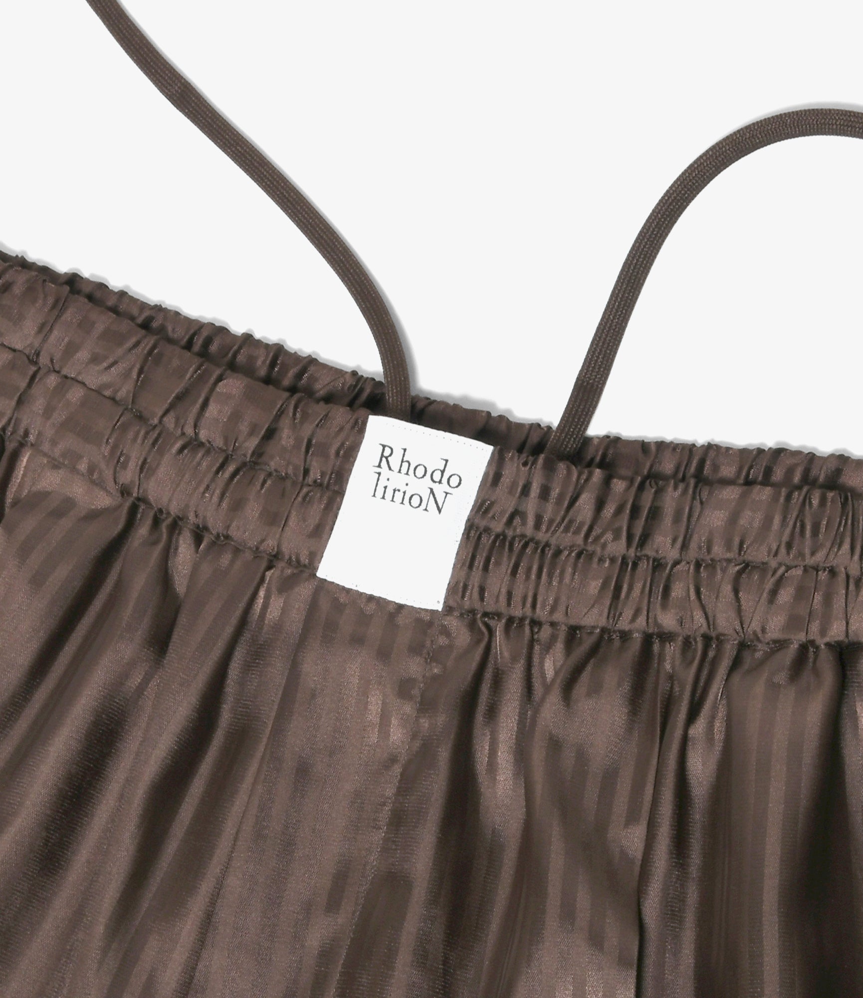 Three Quarters PJ's Pant – Brown Jacquard