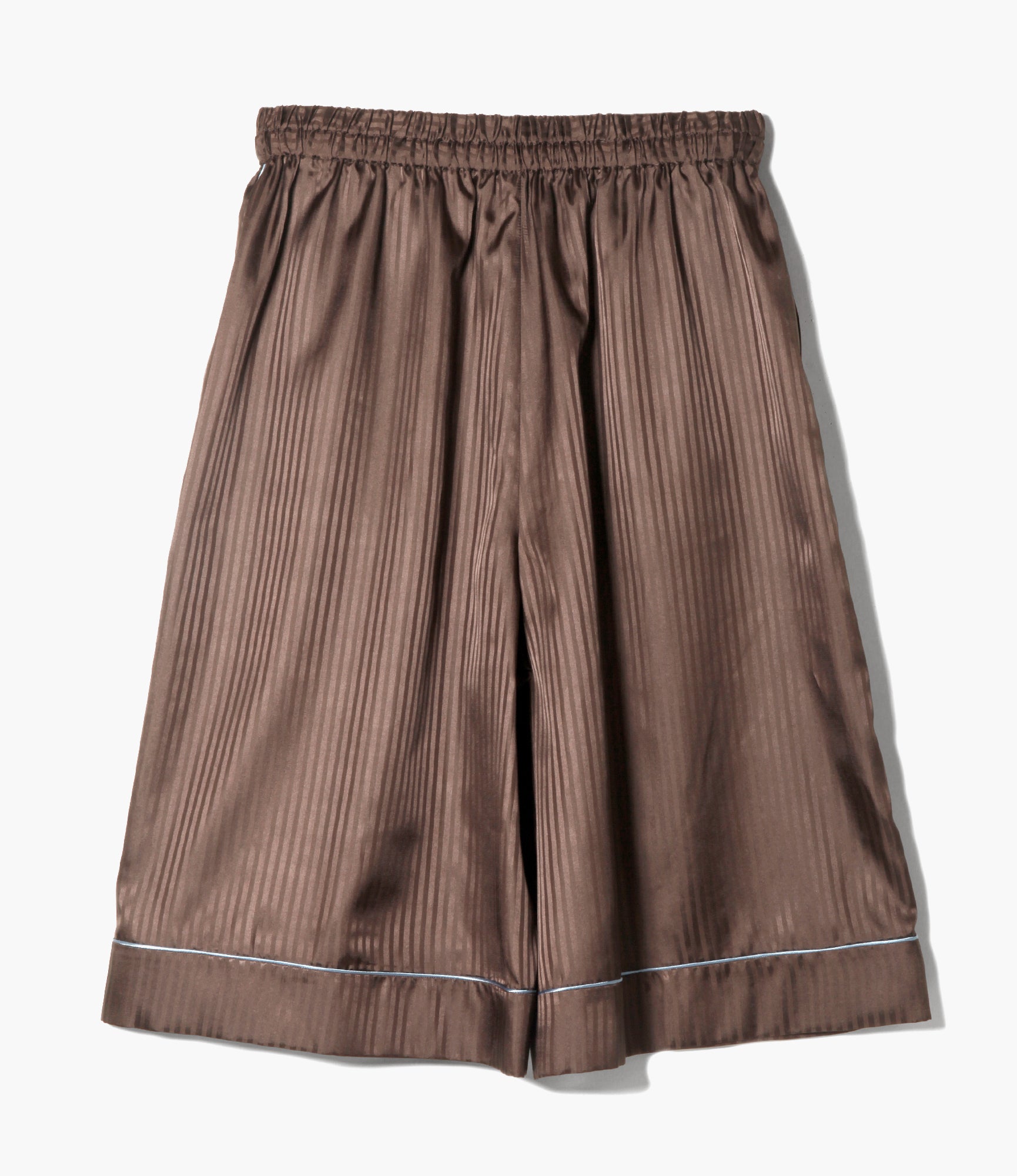 Three Quarters PJ's Pant – Brown Jacquard