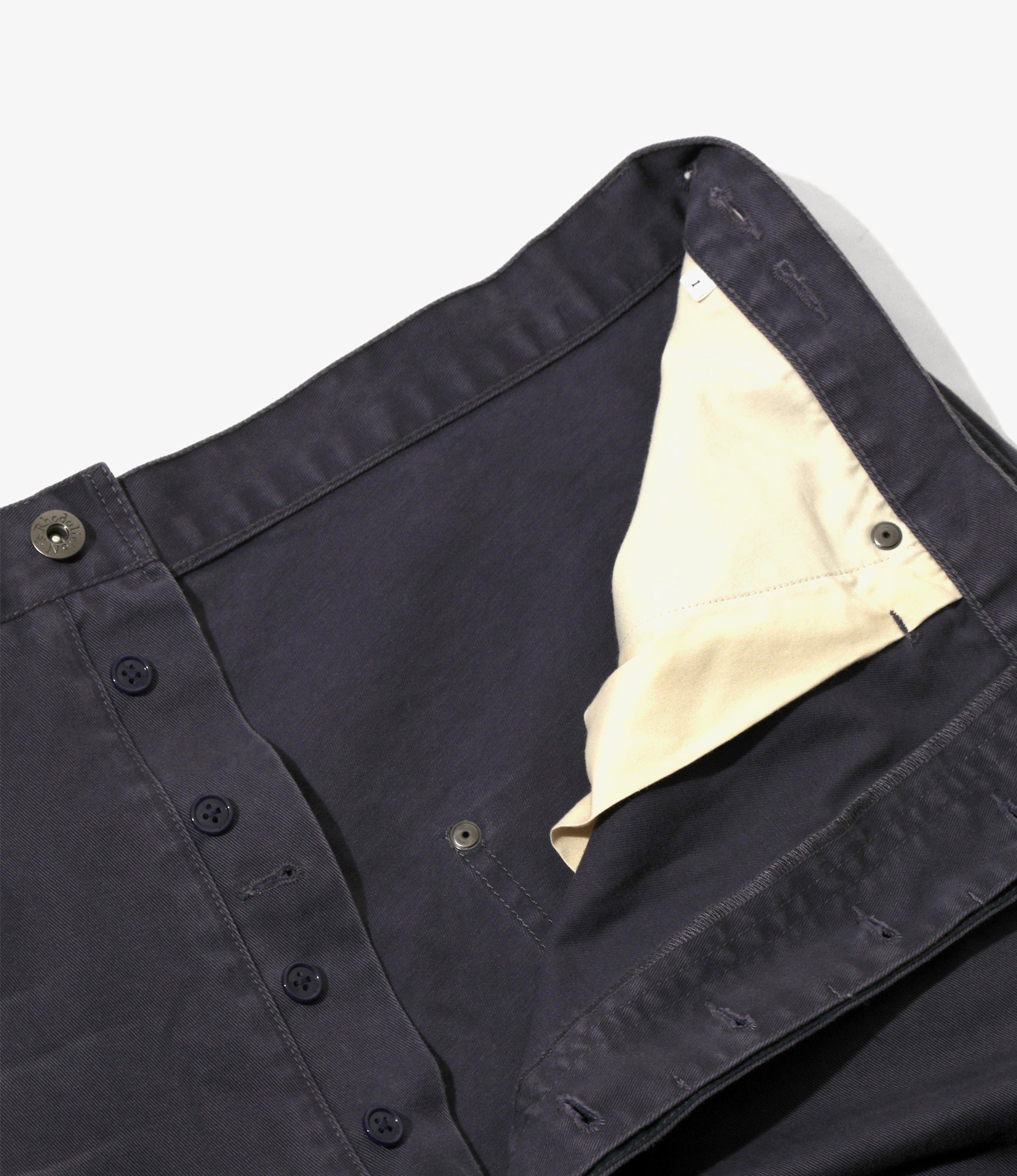 Painter Huge Shorts - Navy Sulfur Dyed Twill